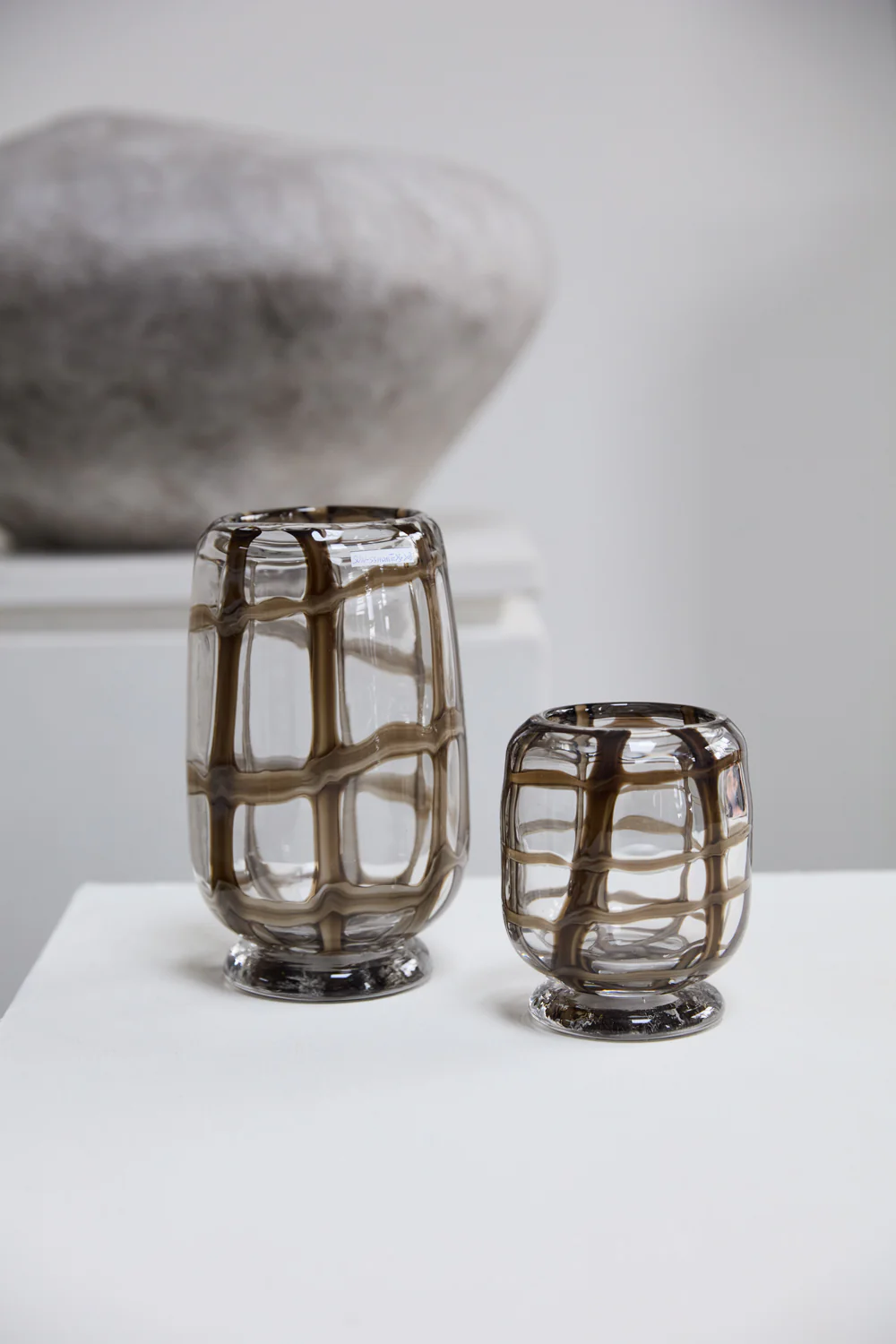 Enveloped Vase Set of 2 By Accent Decor - Image 3