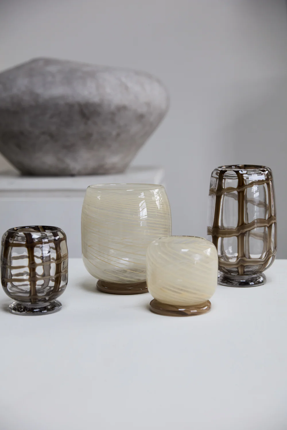 Enveloped Vase Set of 2 By Accent Decor - Image 5