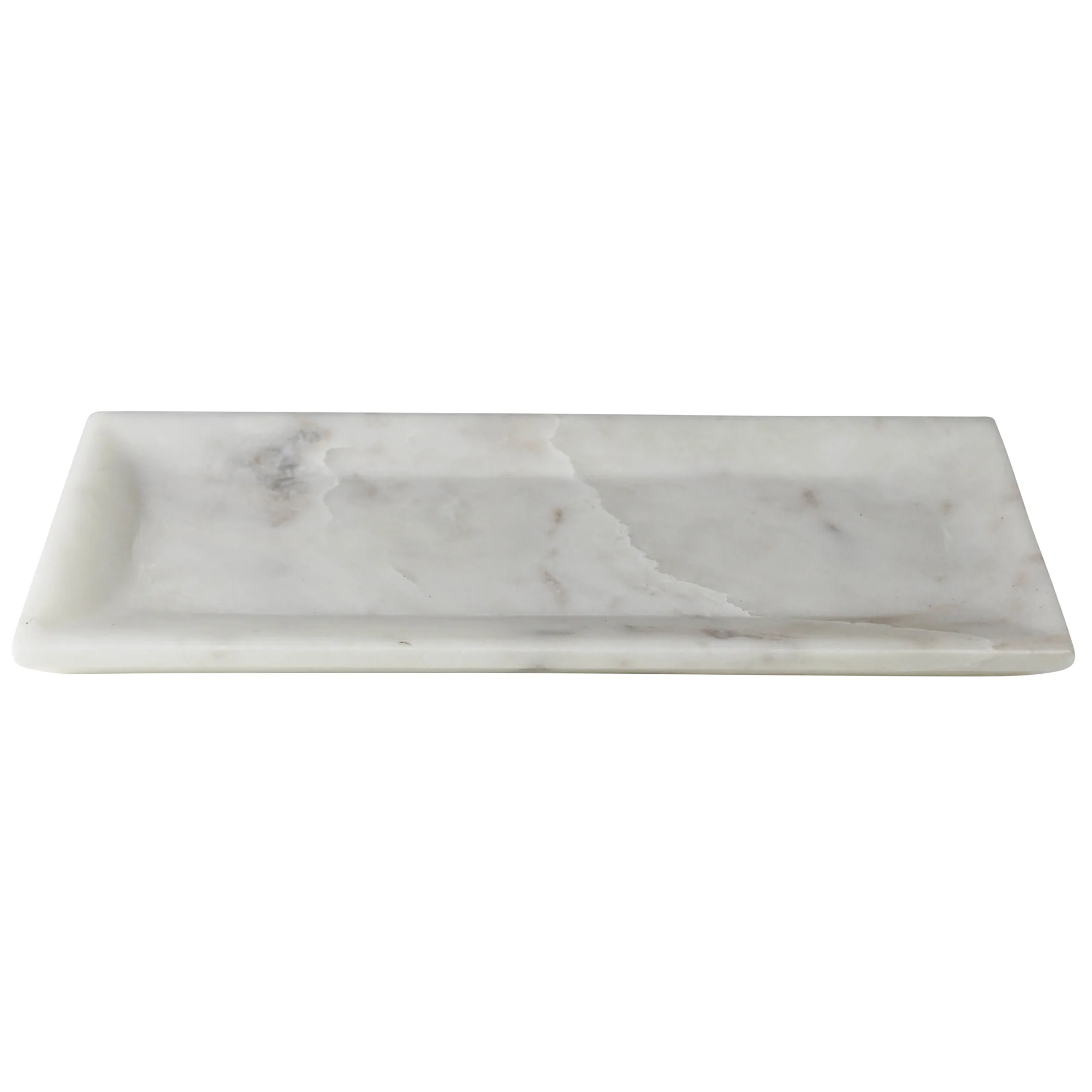 Essex Rectangle Plate, Marble - Small Set Of 2 By HomArt
