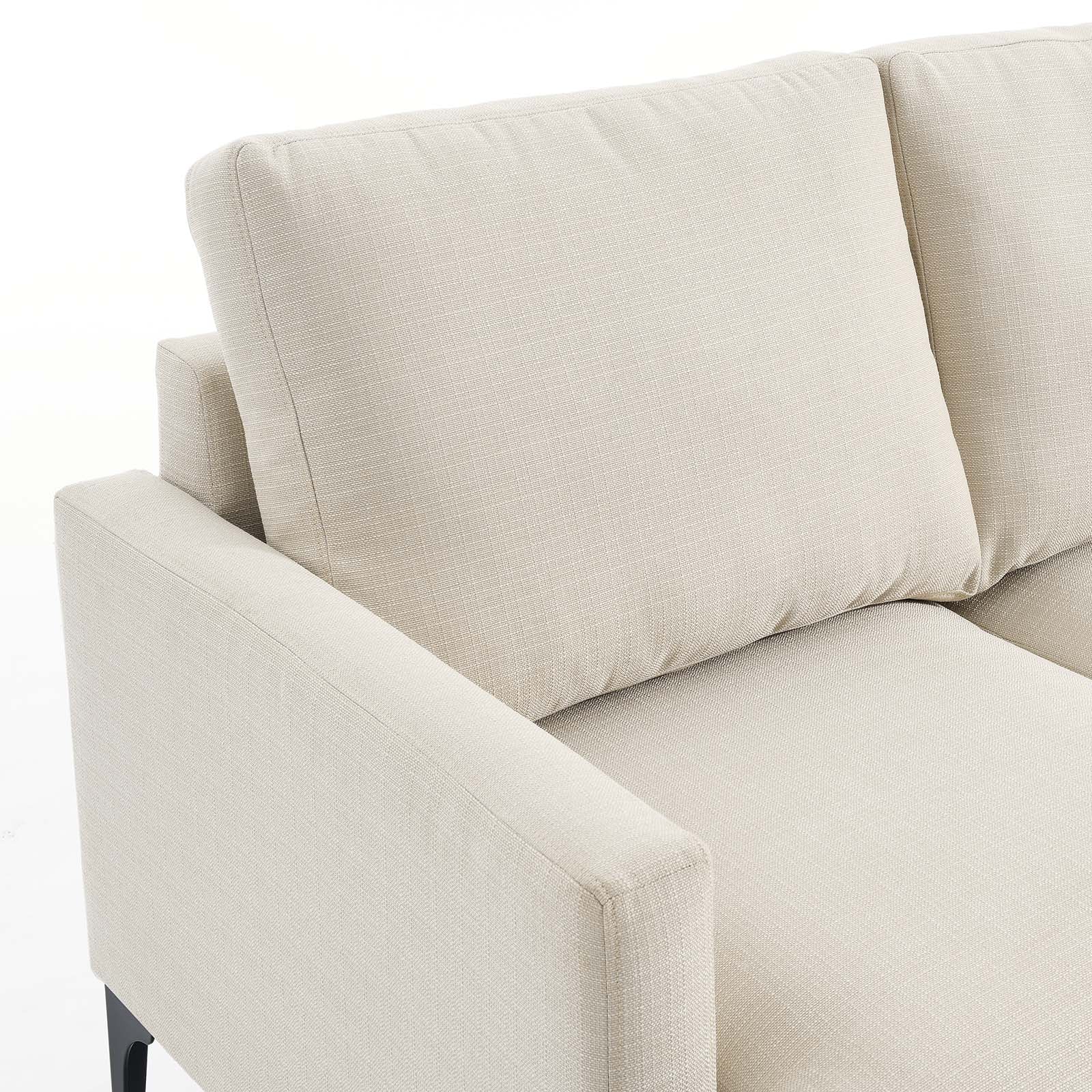 Evermore Right-Facing Upholstered Fabric Sectional Sofa By Modway - EEI-6012 - Image 13