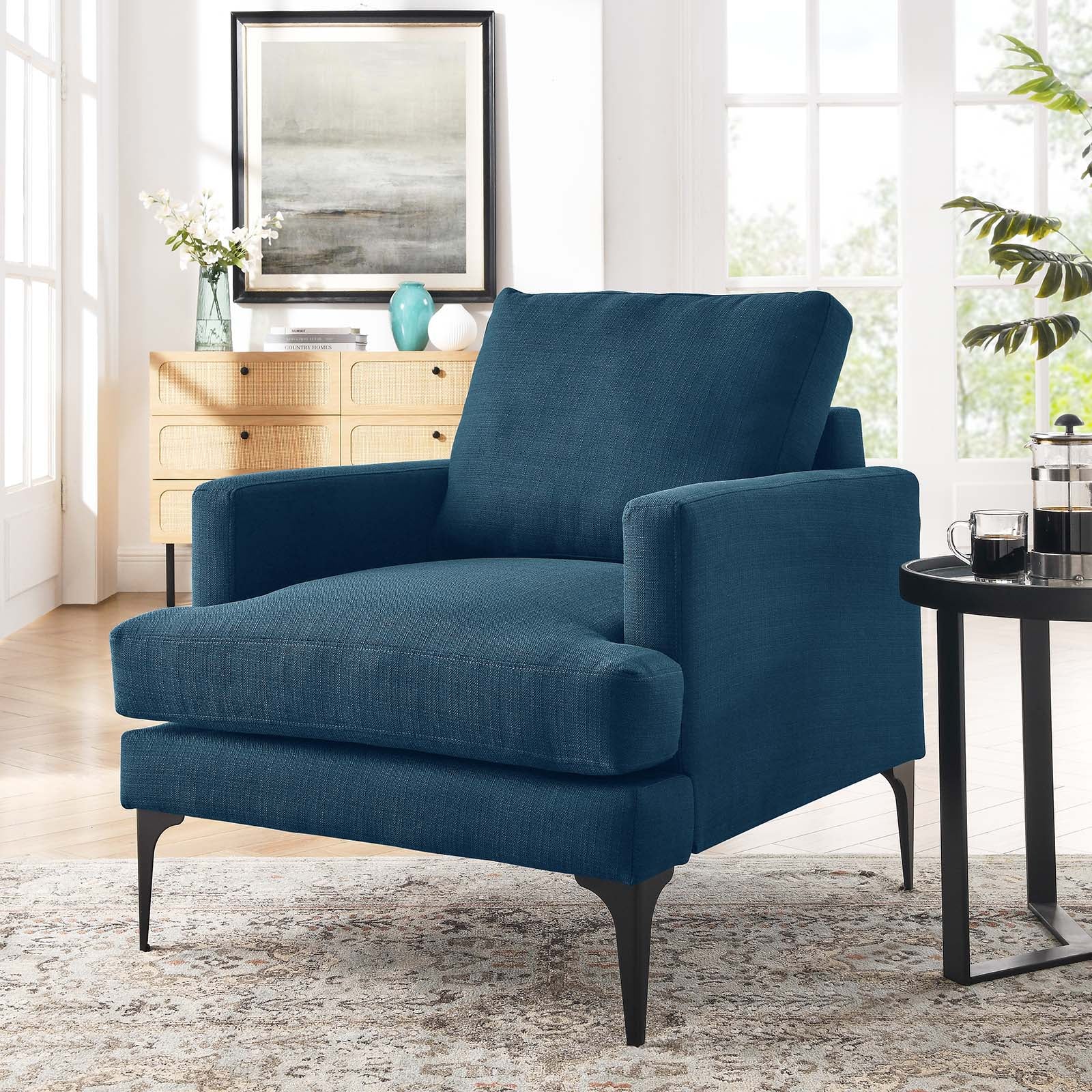 Evermore Upholstered Fabric Armchair By Modway - EEI-6003