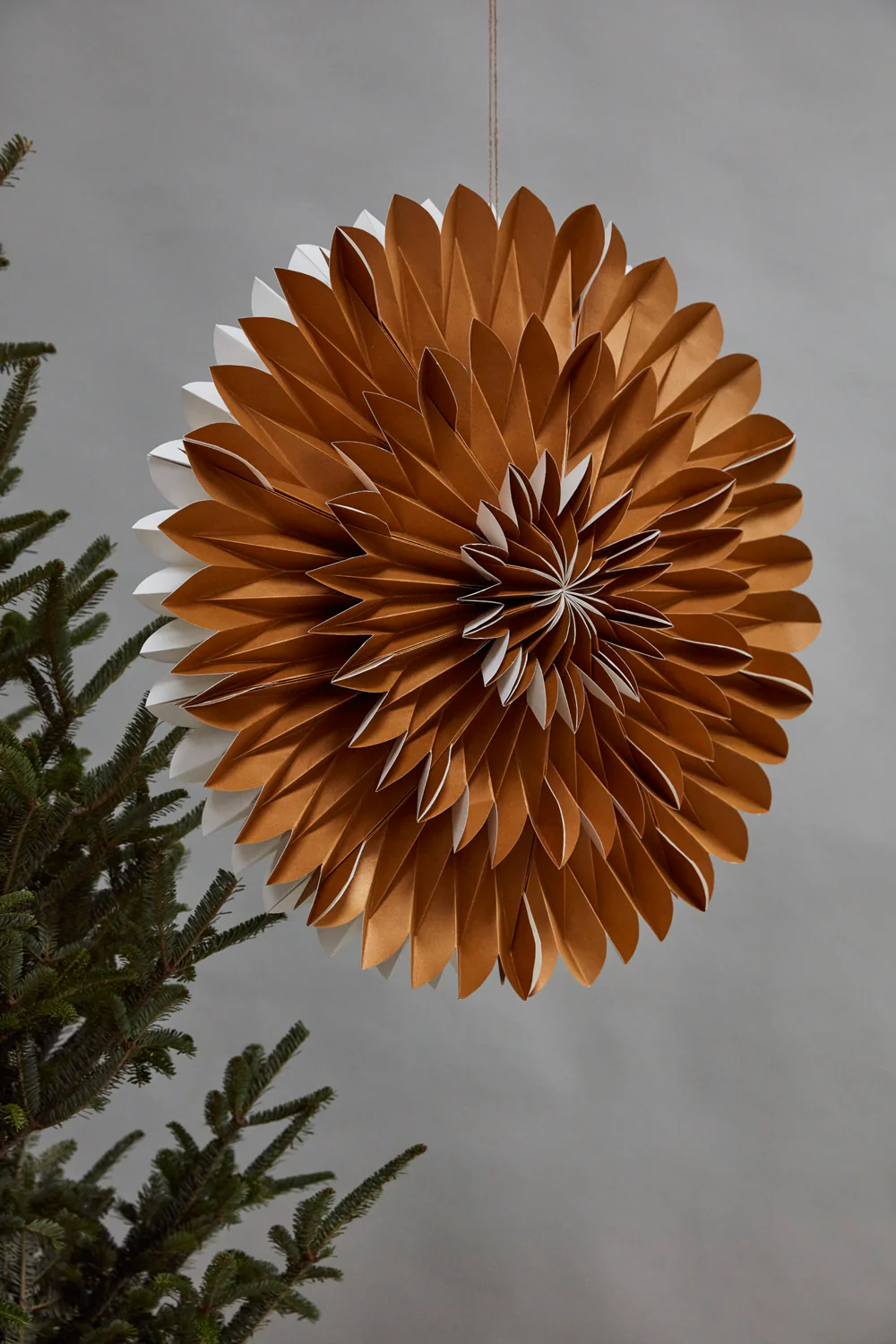 Fanfare Layered Paper Fan Set of 2 By Accent Decor - Image 7