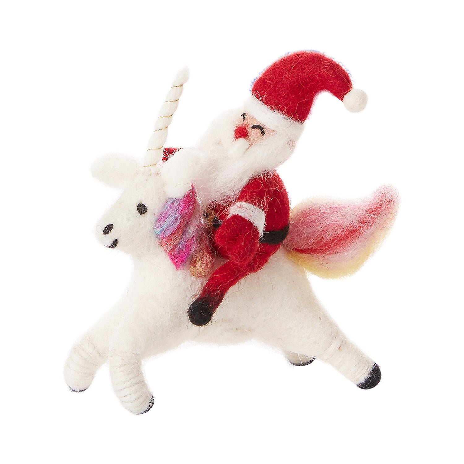 Fantastic Santa Ornament Set of 4 By Accent Decor - Image 2
