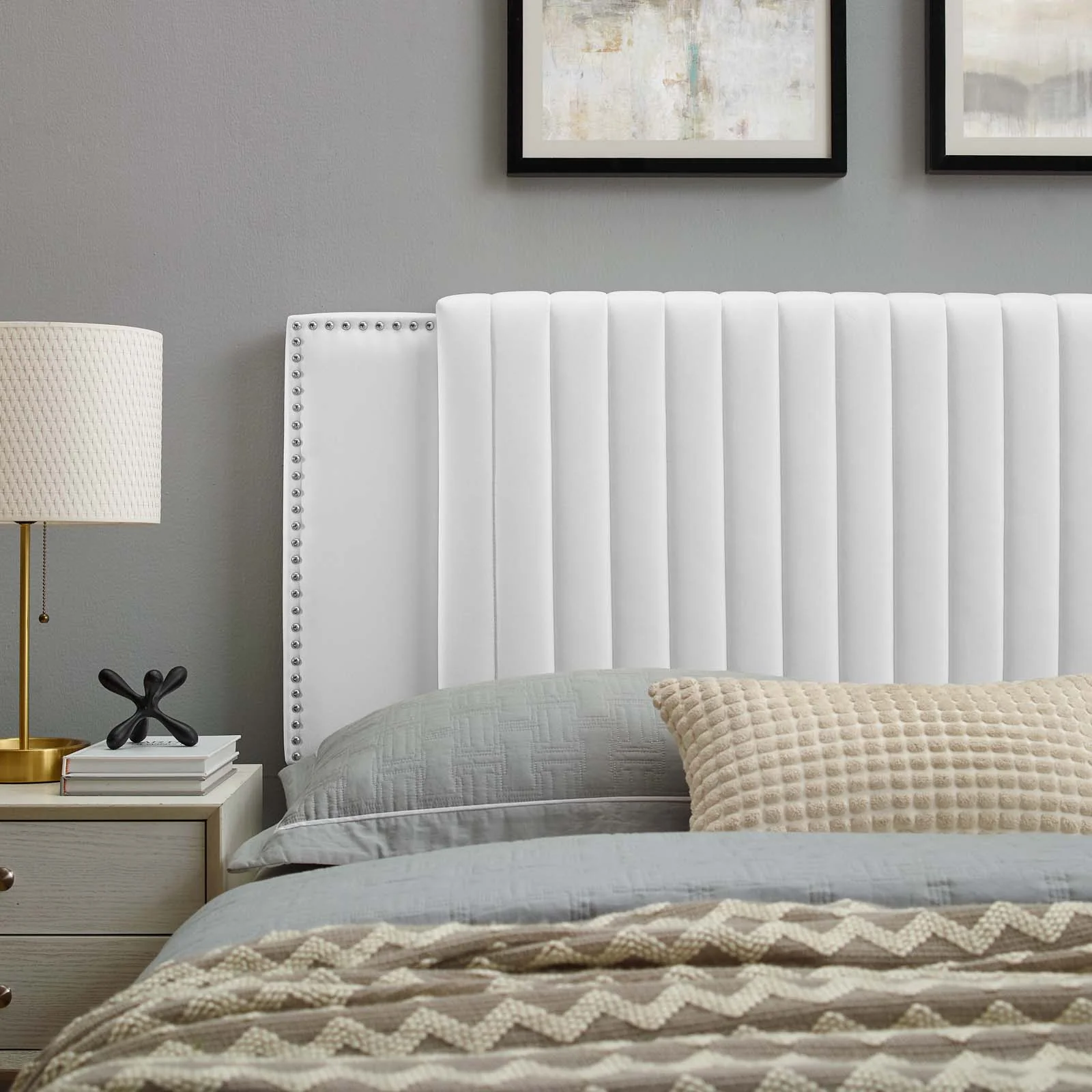 Felicity Channel Tufted Performance Velvet Twin Headboard By Modway - MOD-6661 - Image 32