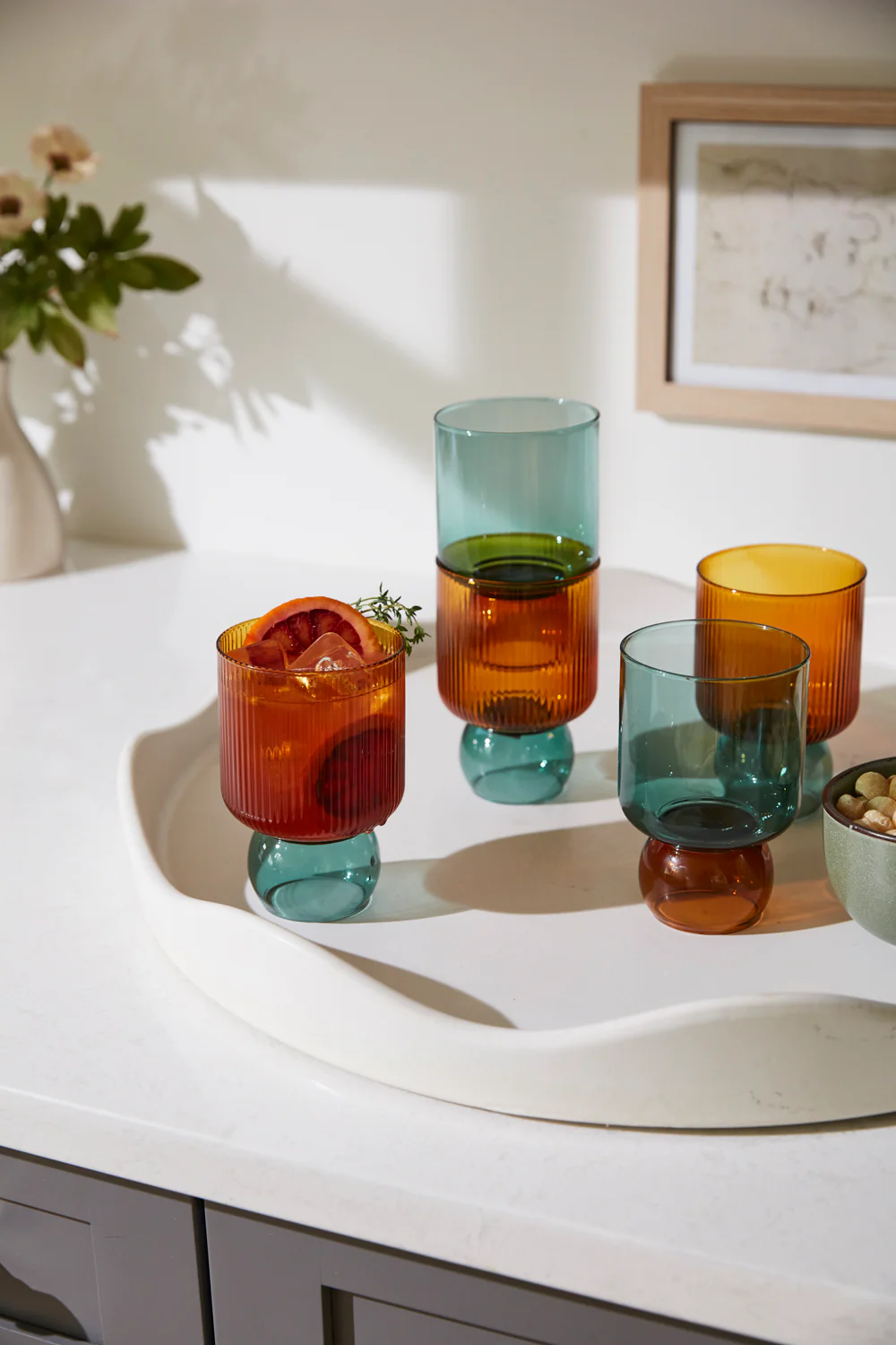 Felix Drinkware Set of 4 By Accent Decor - Image 3
