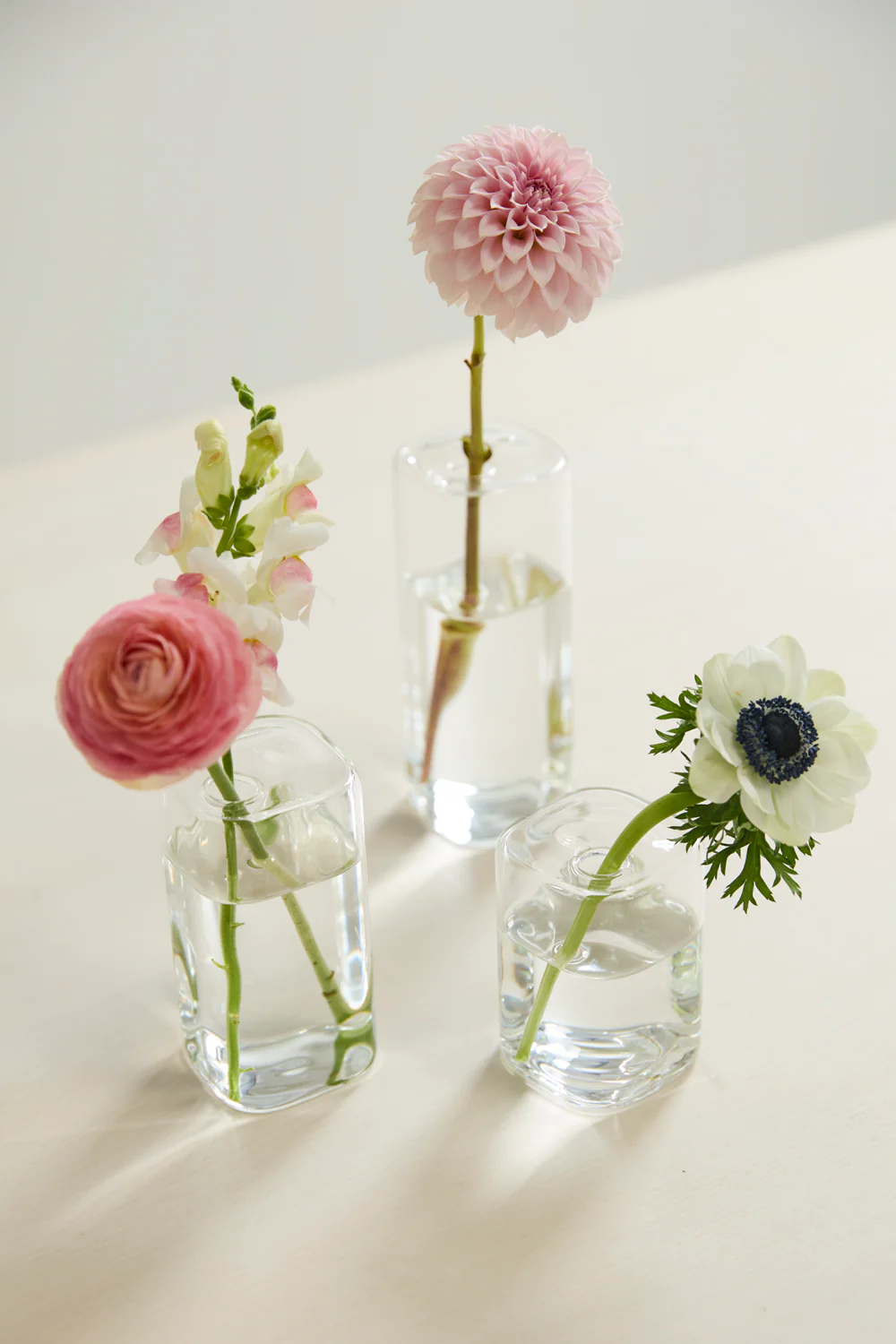 Flora Vase Set of 8 By Accent Decor