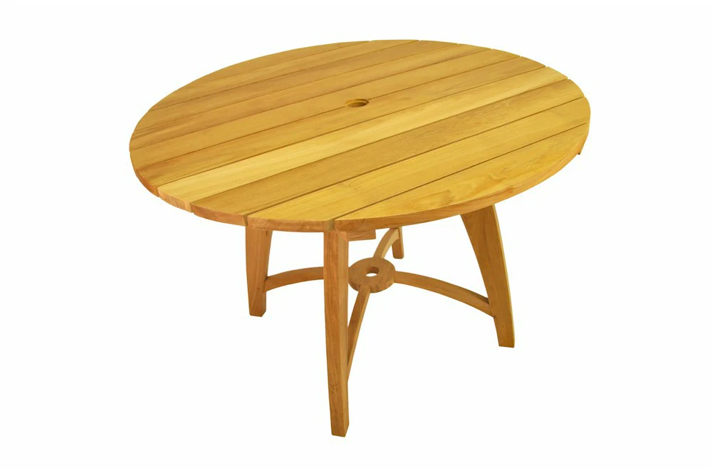 Florence 47" Round Table By Anderson Teak - Image 4