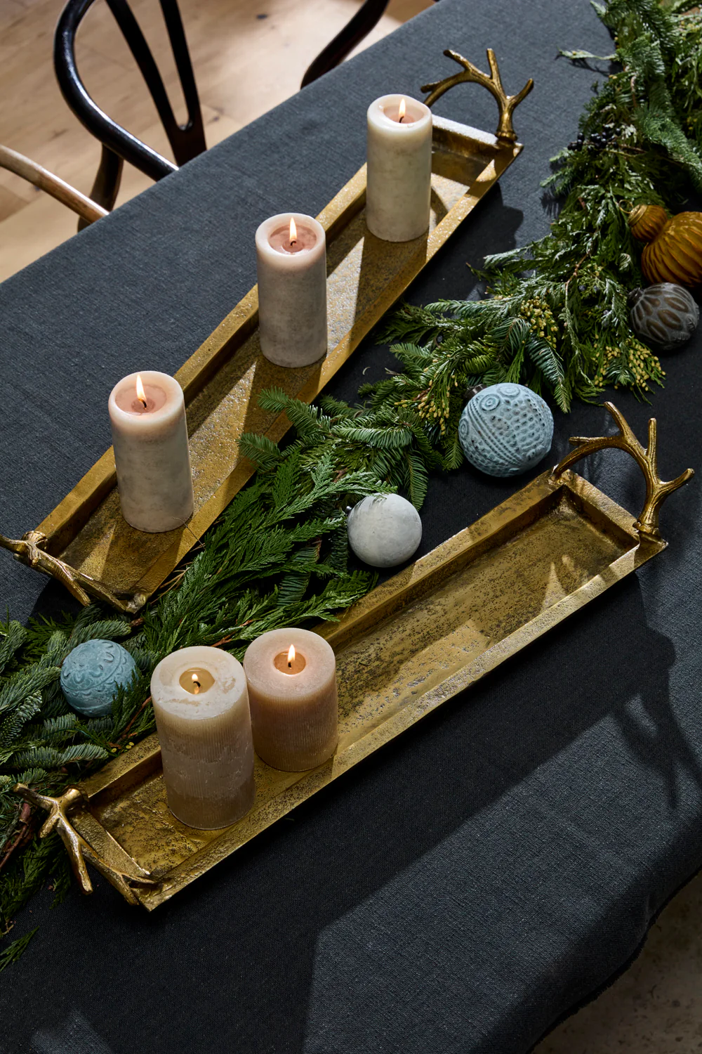 Found Antler Tray By Accent Decor - Image 3
