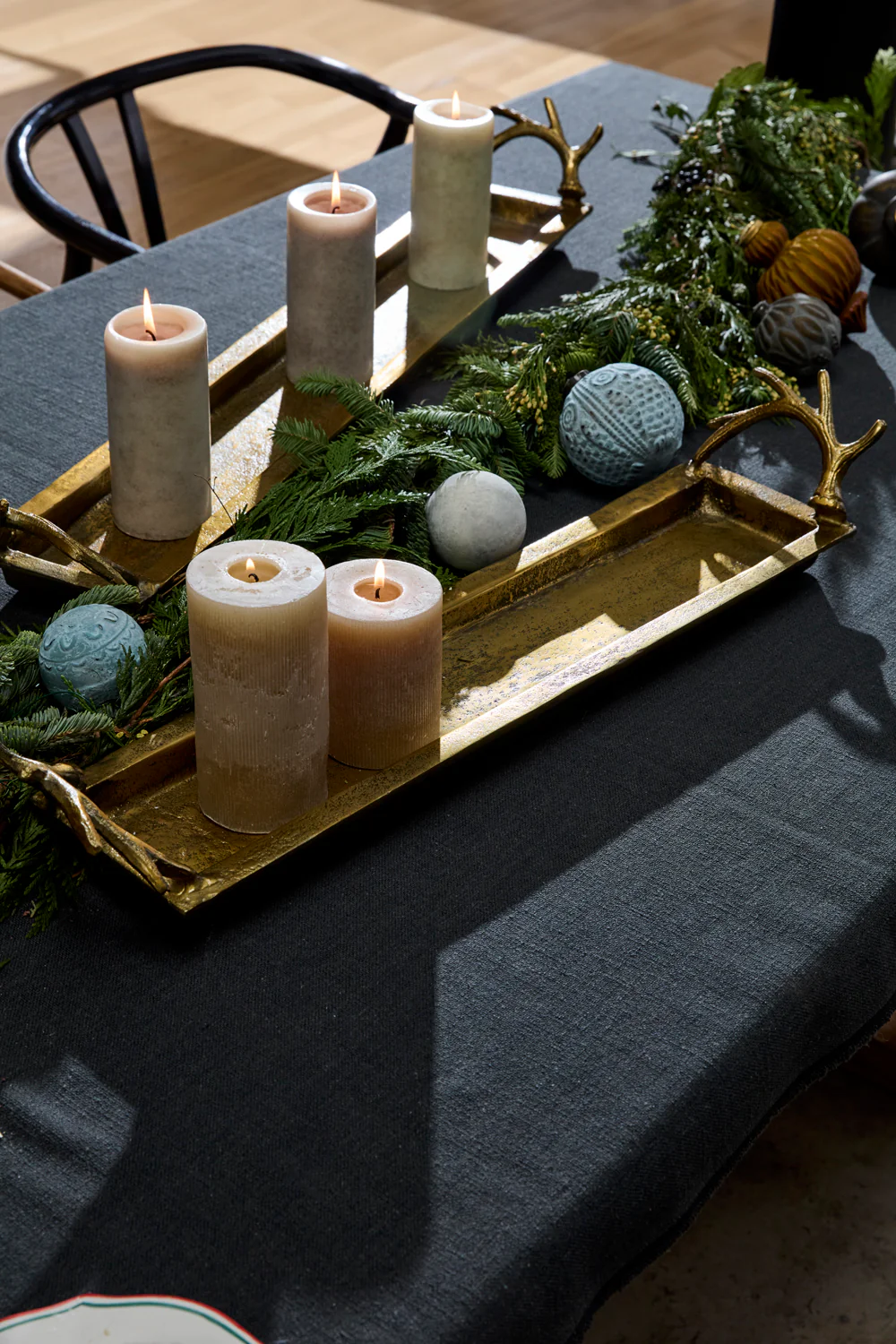 Found Antler Tray By Accent Decor - Image 4