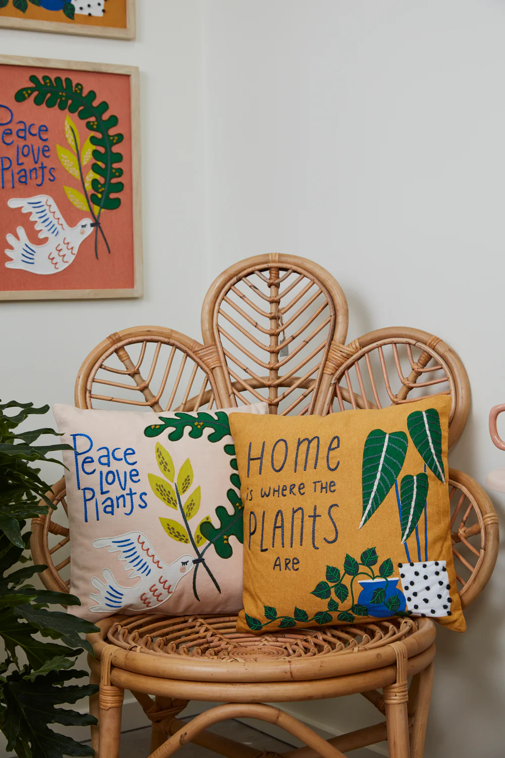 Fresh Expressions Pillow Set of 2 By Accent Decor - Image 3