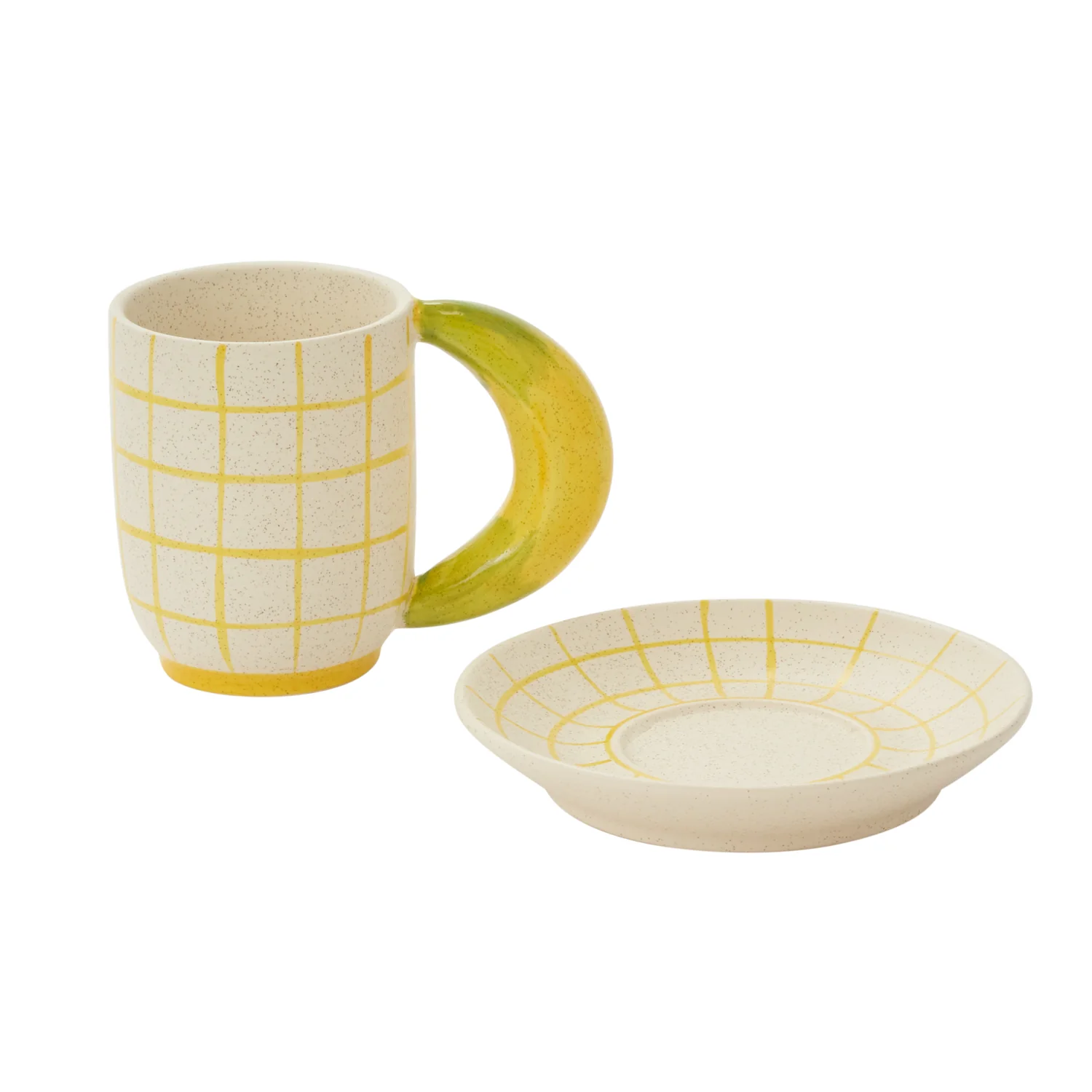 Fresh Fruit Mug with Saucer Set of 4 By Accent Decor - Image 10