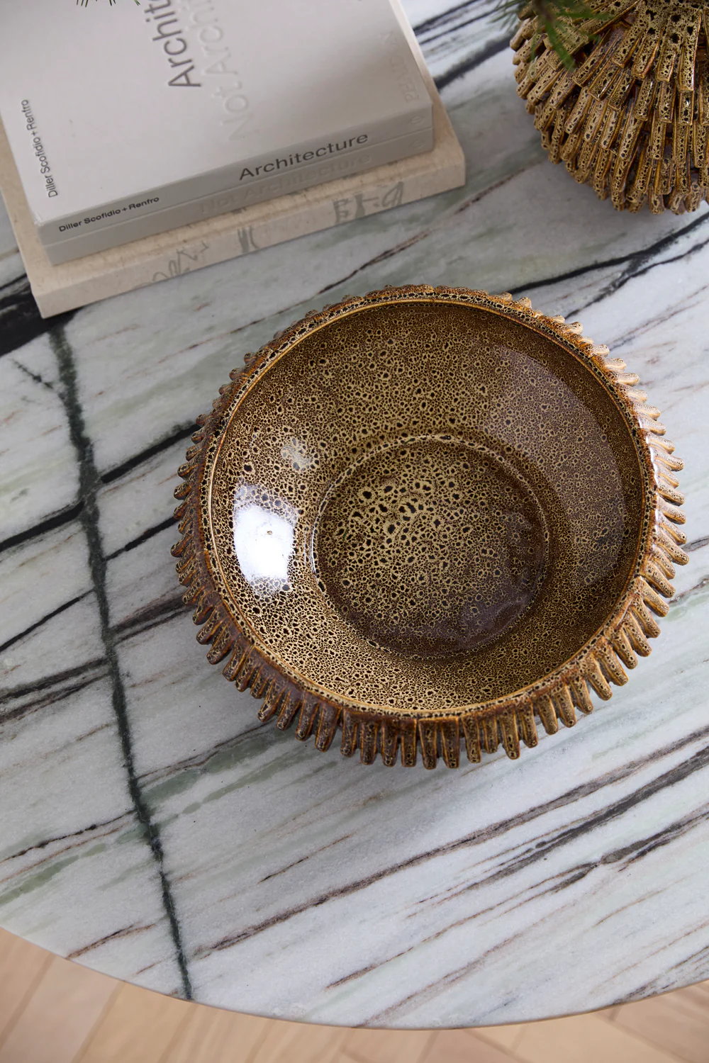 Fringe Bowl By Accent Decor