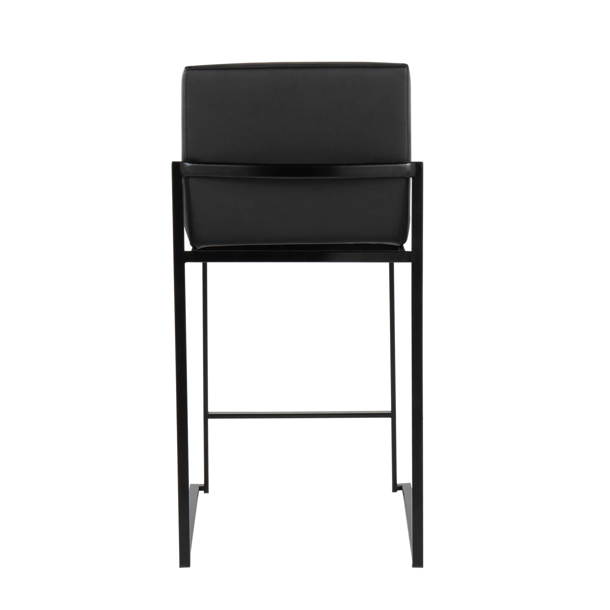 Fuji High Back Barstool - Set of 2 White By LumiSource - B30-FUJIHB BKW2 - Image 16
