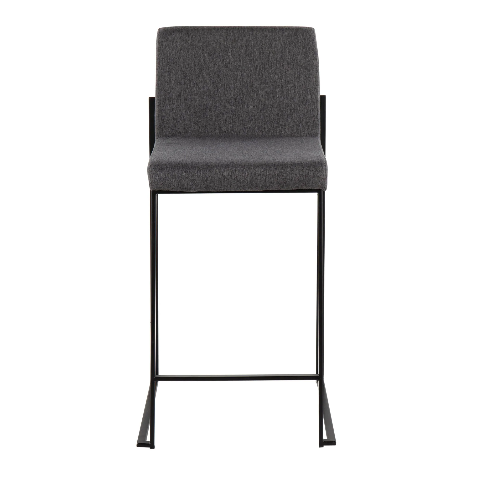 Fuji High Back Counter Stool - Set of 2 Beige By LumiSource - B26-FUJIHB BKFBG2 - Image 10