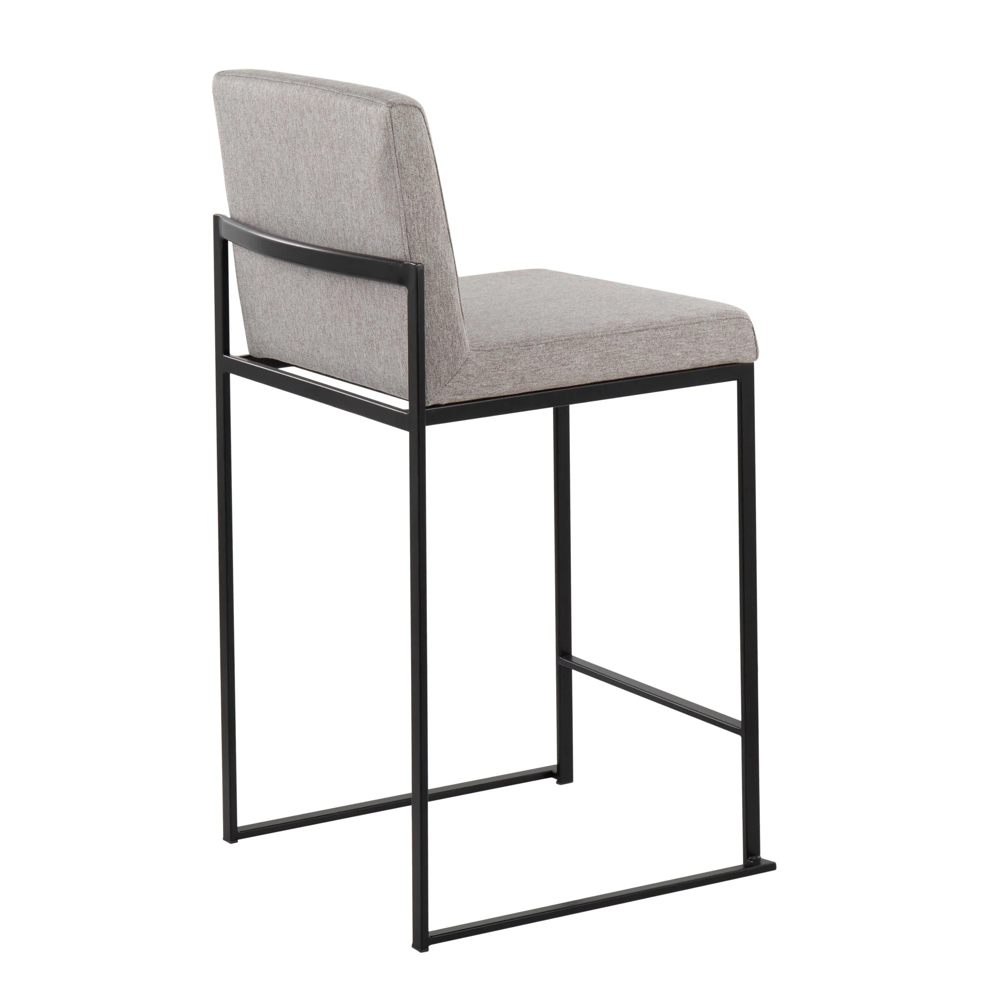 Fuji High Back Counter Stool - Set of 2 Beige By LumiSource - B26-FUJIHB BKFBG2 - Image 23