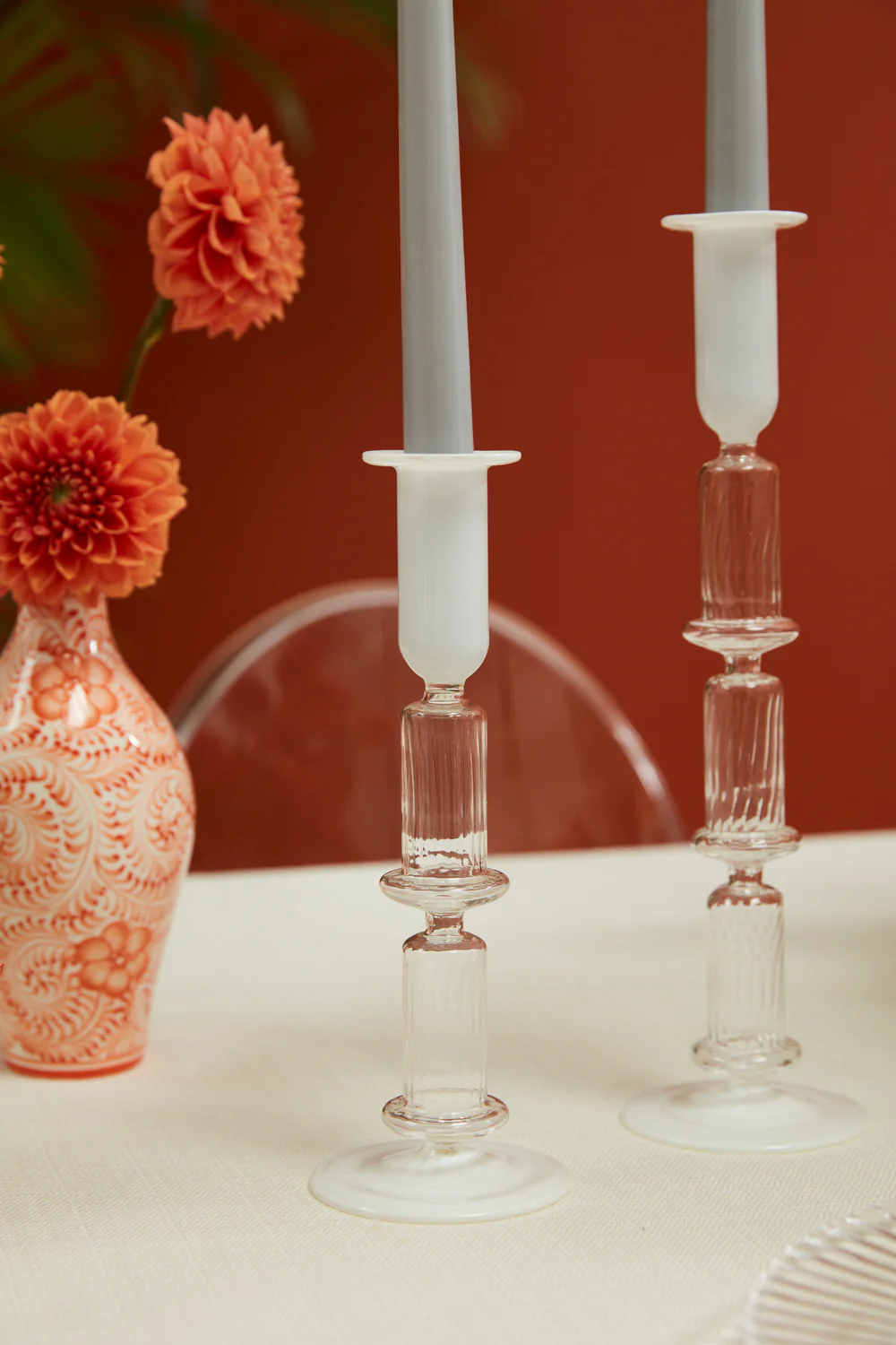 Fuseli Candlestick Set of 2 By Accent Decor - Image 4