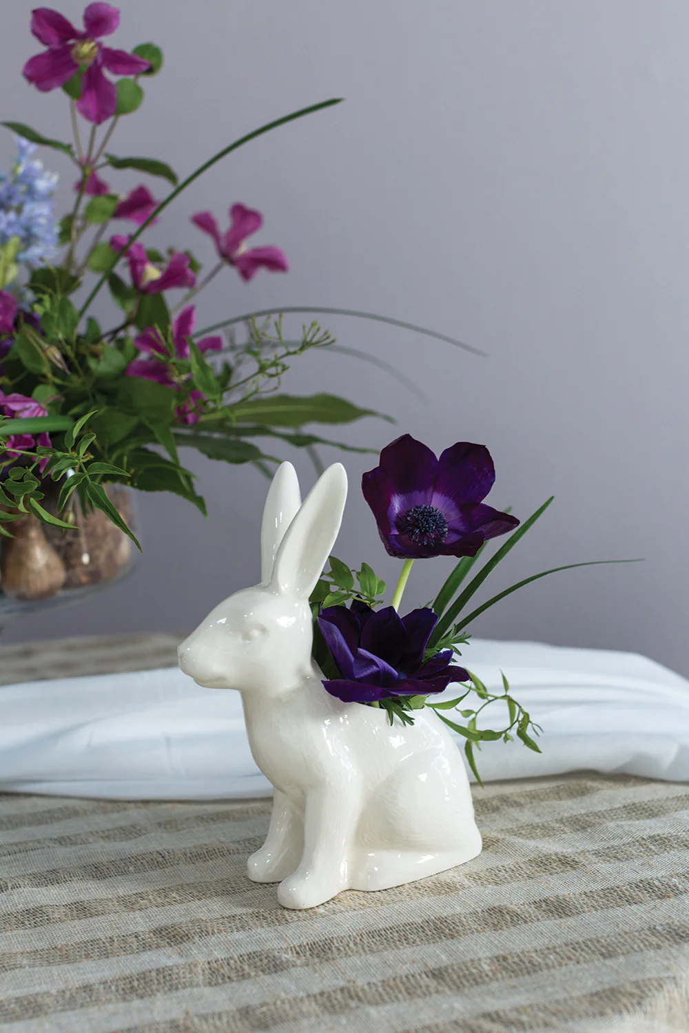 Garden Bunny Planter Set of 4 By Accent Decor - Image 6