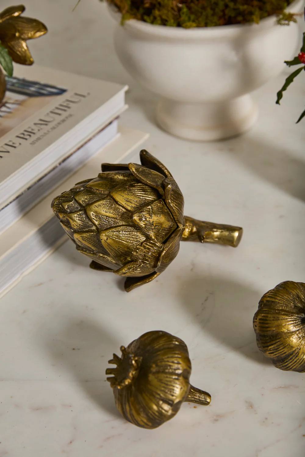 Gilded Veggies Set of 4 By Accent Decor - Image 10
