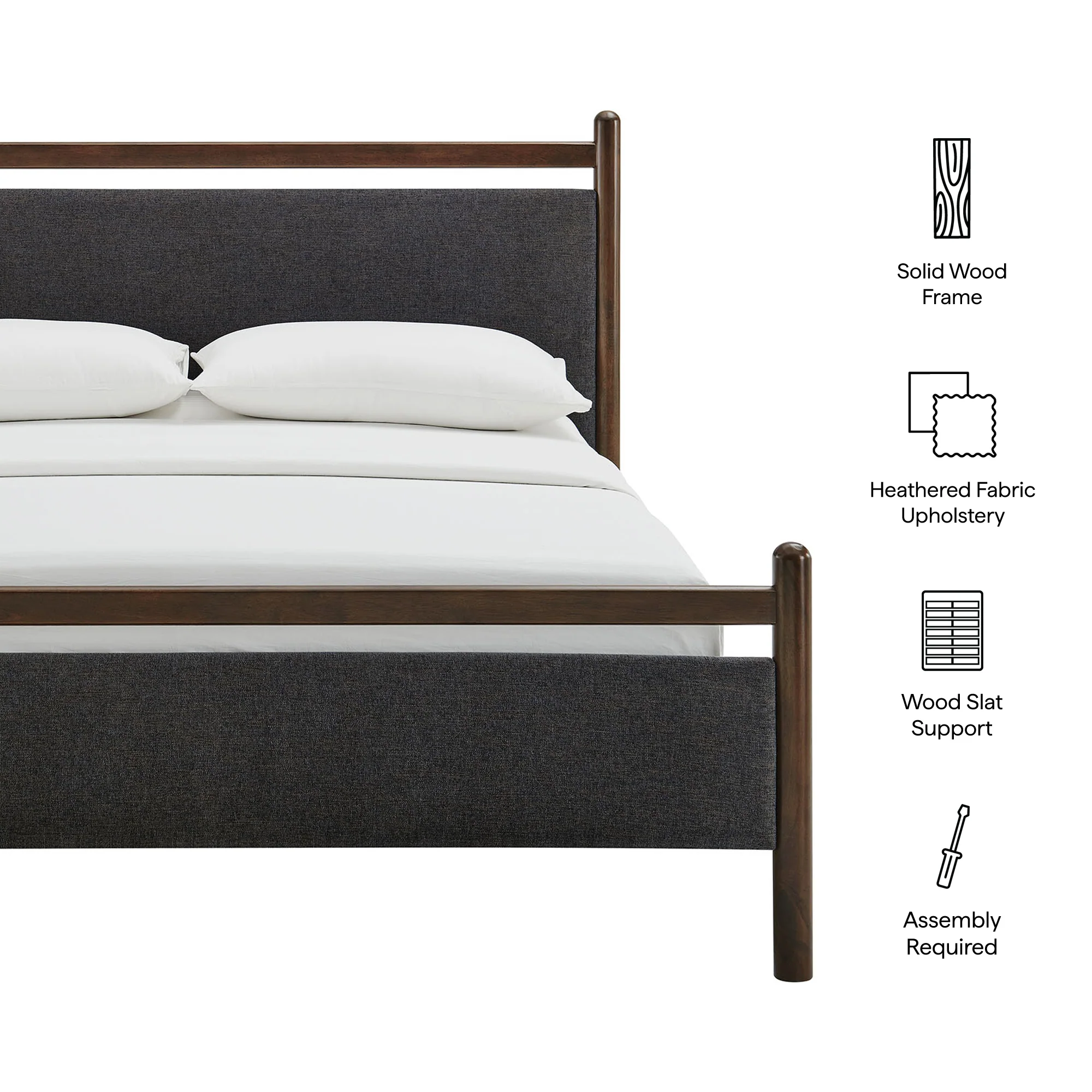 Ginny King Size Platform Bed Frame by Modway - Image 18