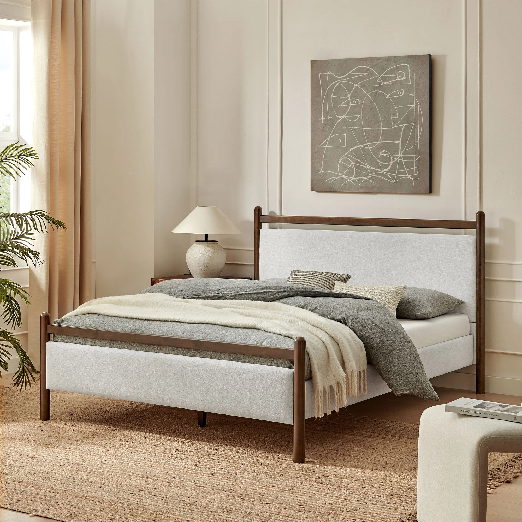 Ginny King Size Platform Bed Frame by Modway - Image 27