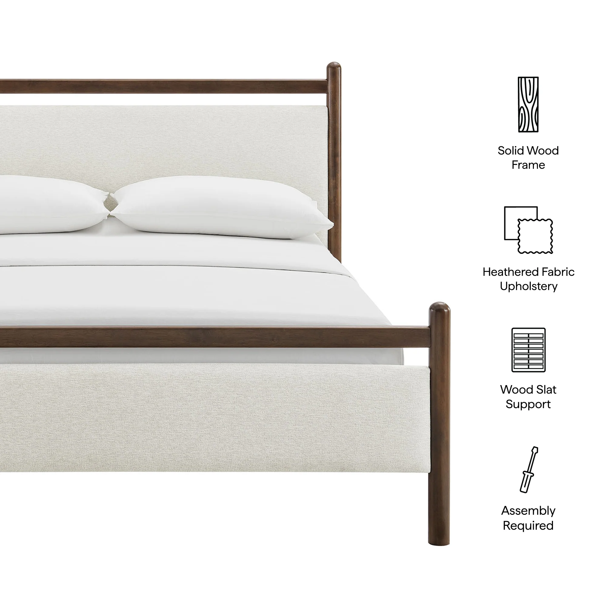 Ginny King Size Platform Bed Frame by Modway - Image 28