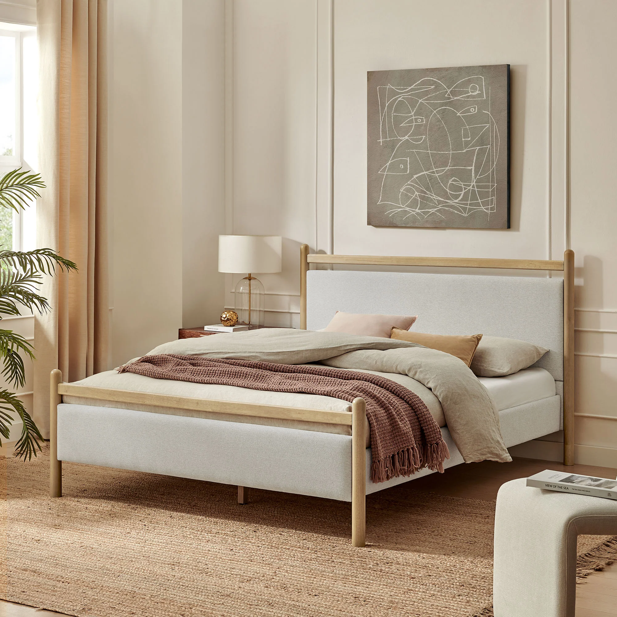 Ginny King Size Platform Bed Frame by Modway - Image 7