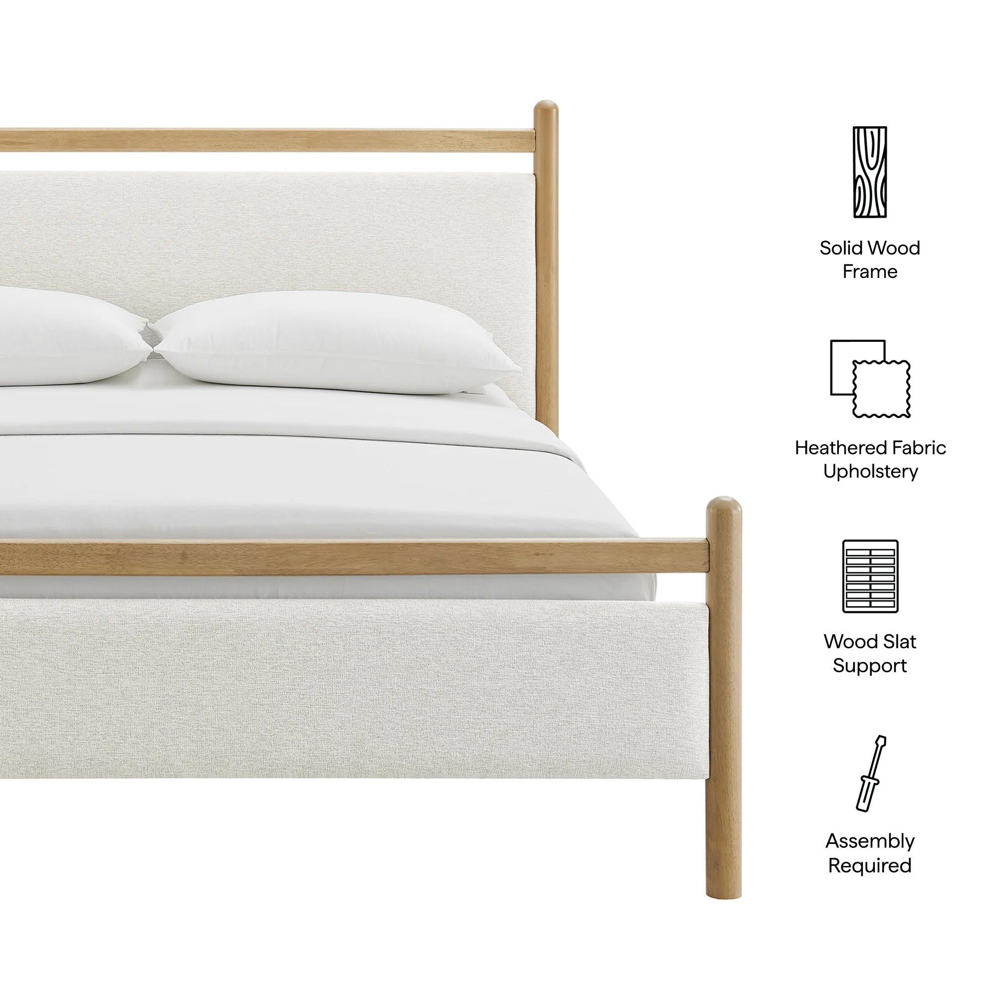 Ginny King Size Platform Bed Frame by Modway - Image 8