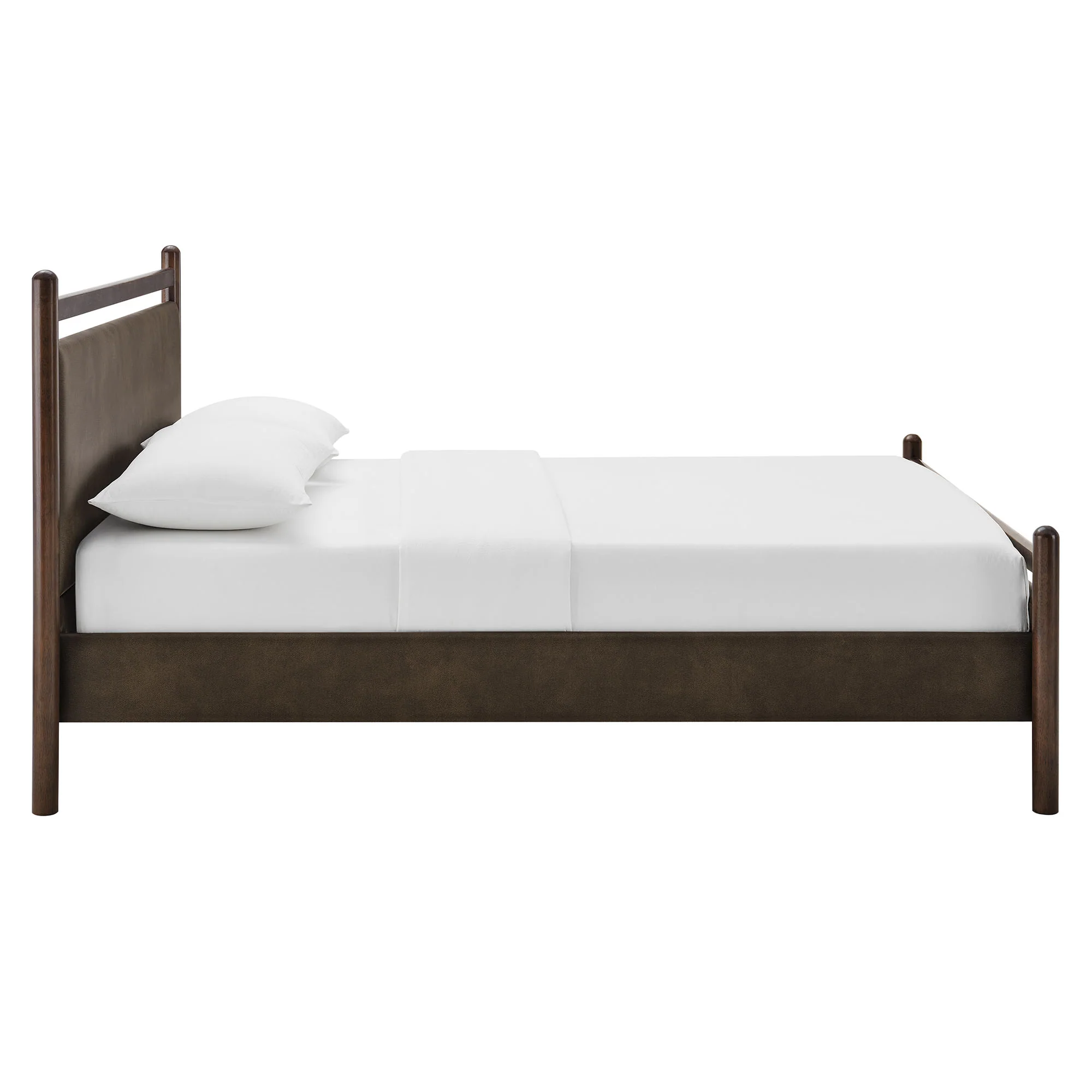 Ginny King Size Vegan Leather Platform Bed Frame by Modway - Image 12