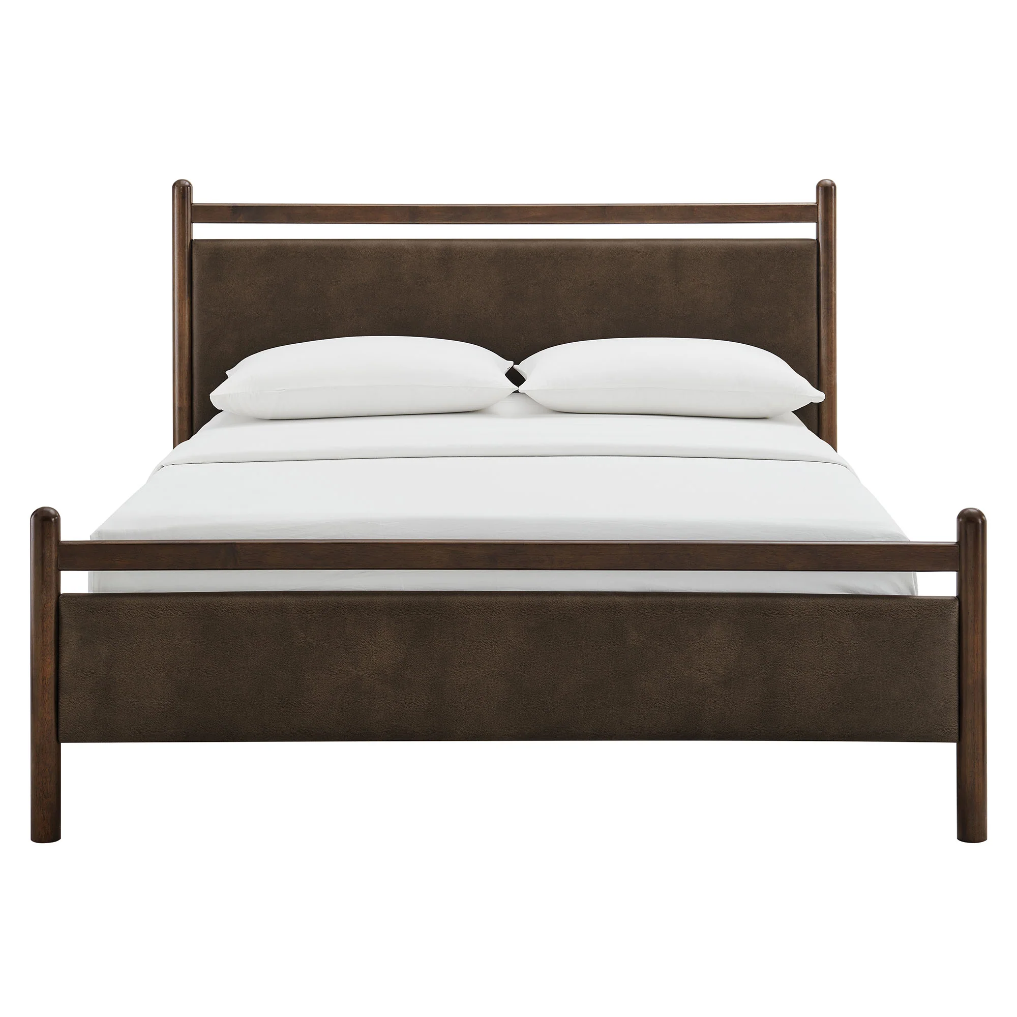 Ginny King Size Vegan Leather Platform Bed Frame by Modway - Image 13