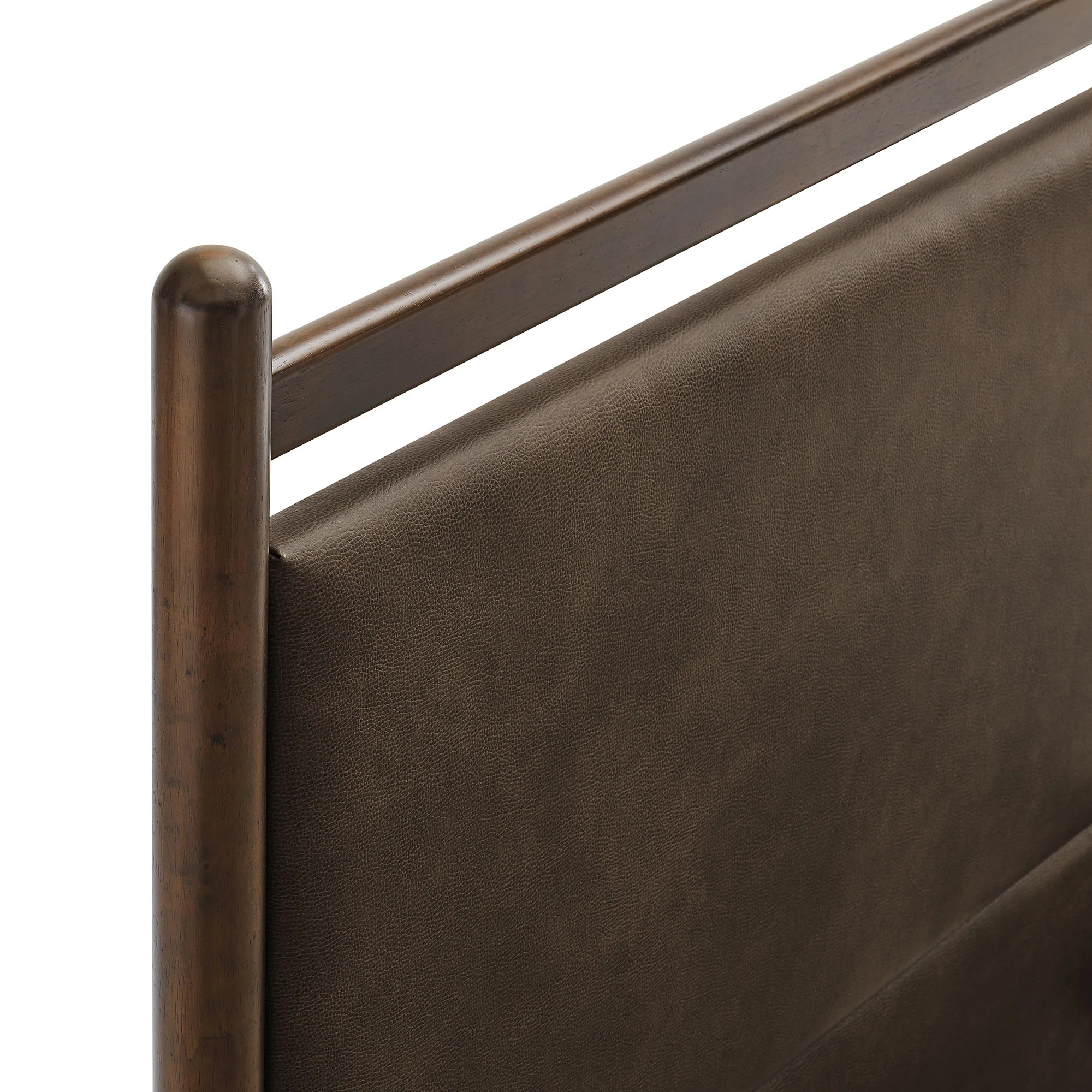 Ginny King Size Vegan Leather Platform Bed Frame by Modway - Image 14