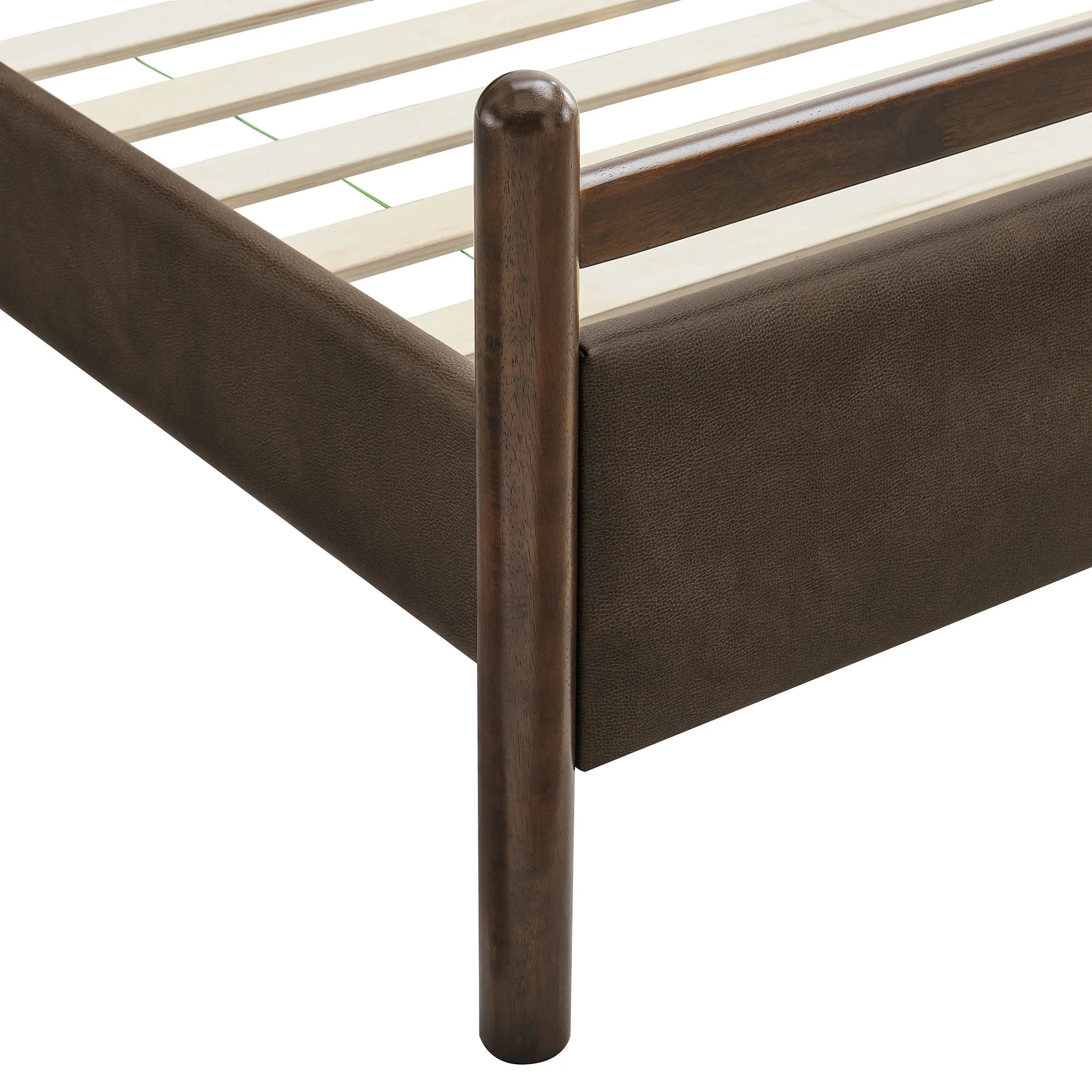 Ginny King Size Vegan Leather Platform Bed Frame by Modway - Image 15