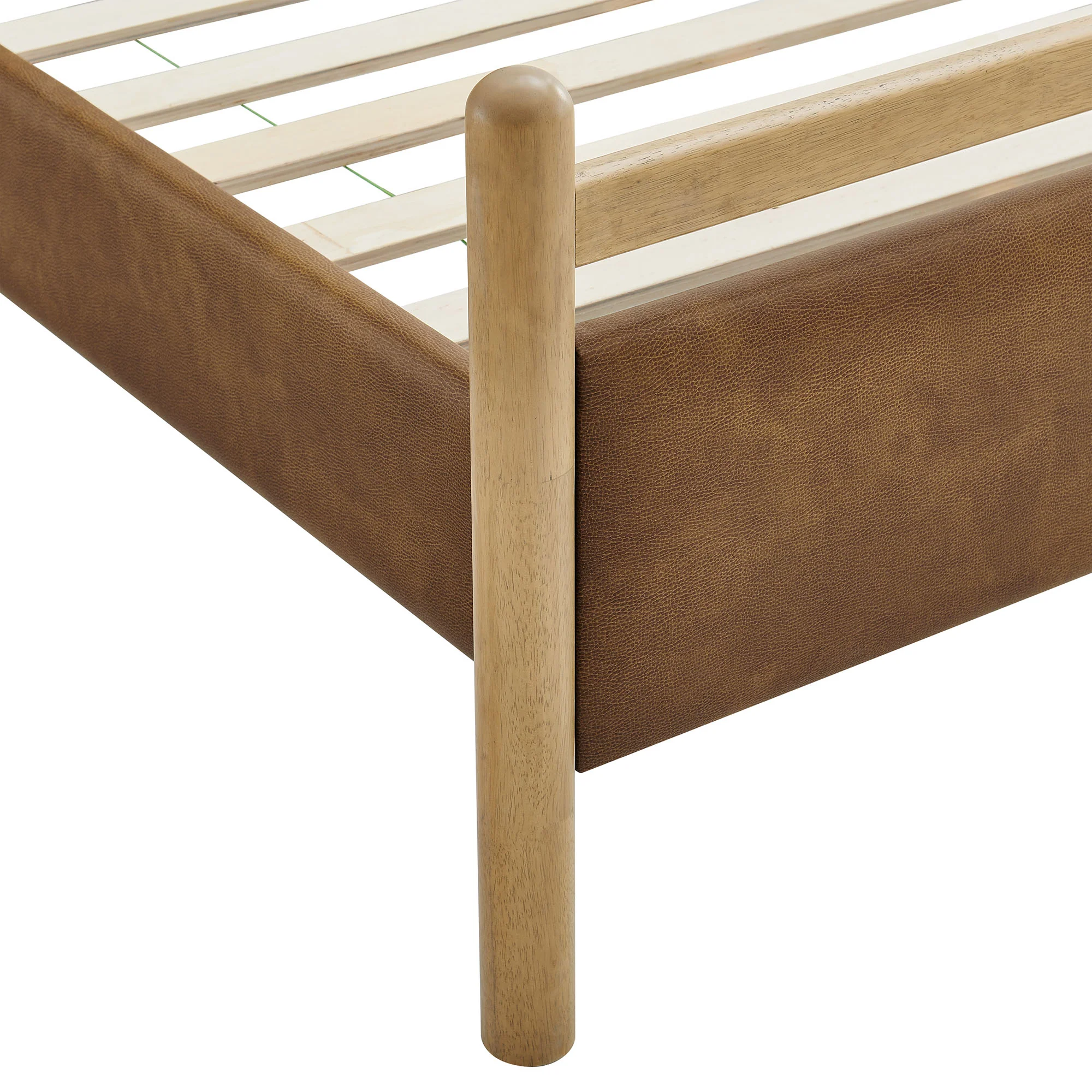 Ginny King Size Vegan Leather Platform Bed Frame by Modway - Image 5