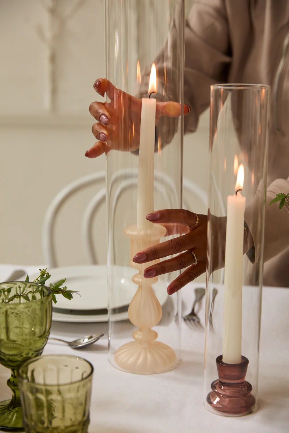 Glass Sleeve Set of 8 By Accent Decor - Image 7