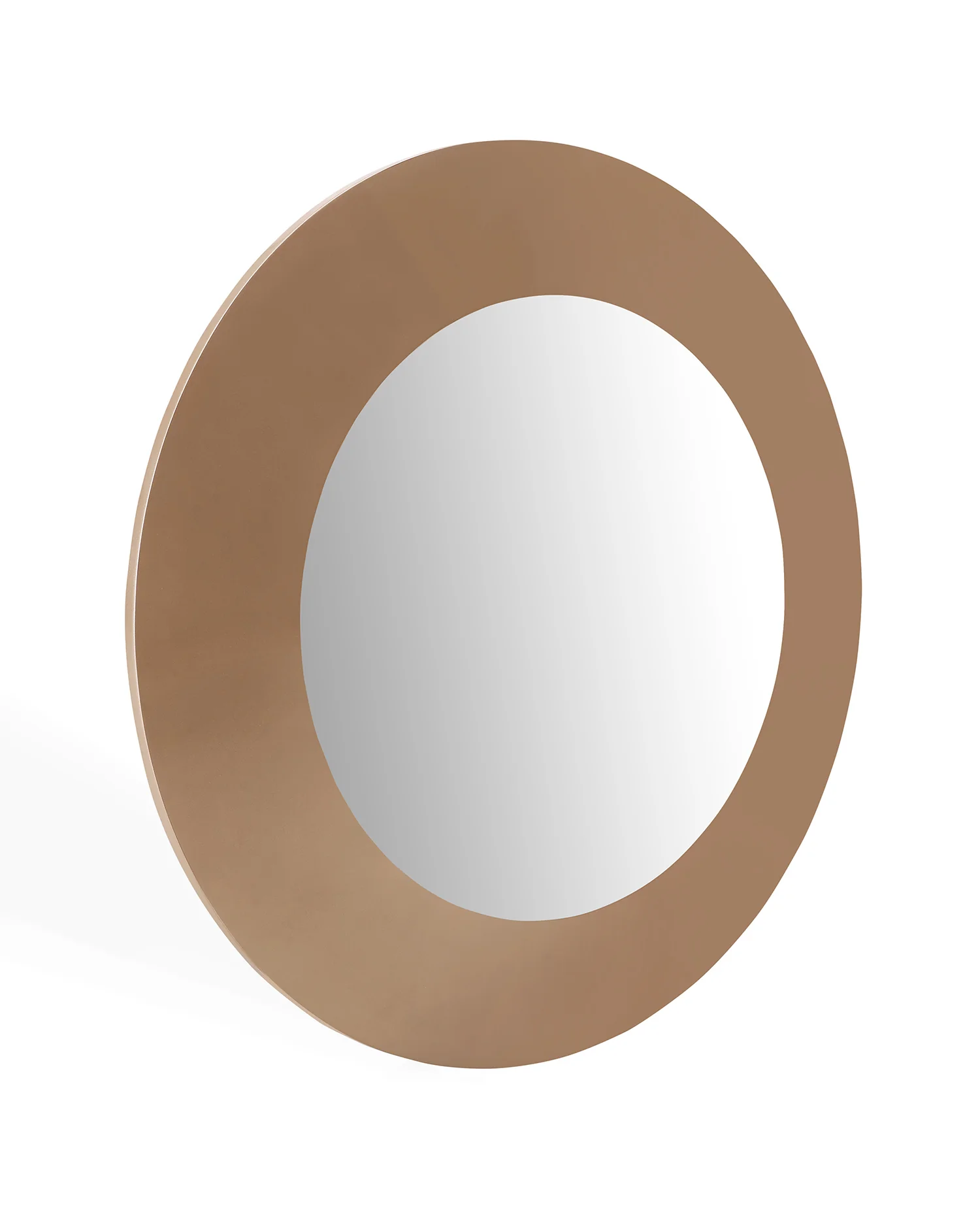 Gloss Gold Glass Mirror By Homeroots