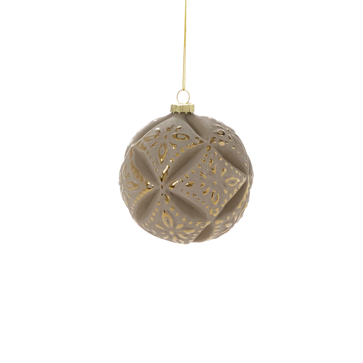 Gold Petal Ornament Set of 8 By Accent Decor - Image 8