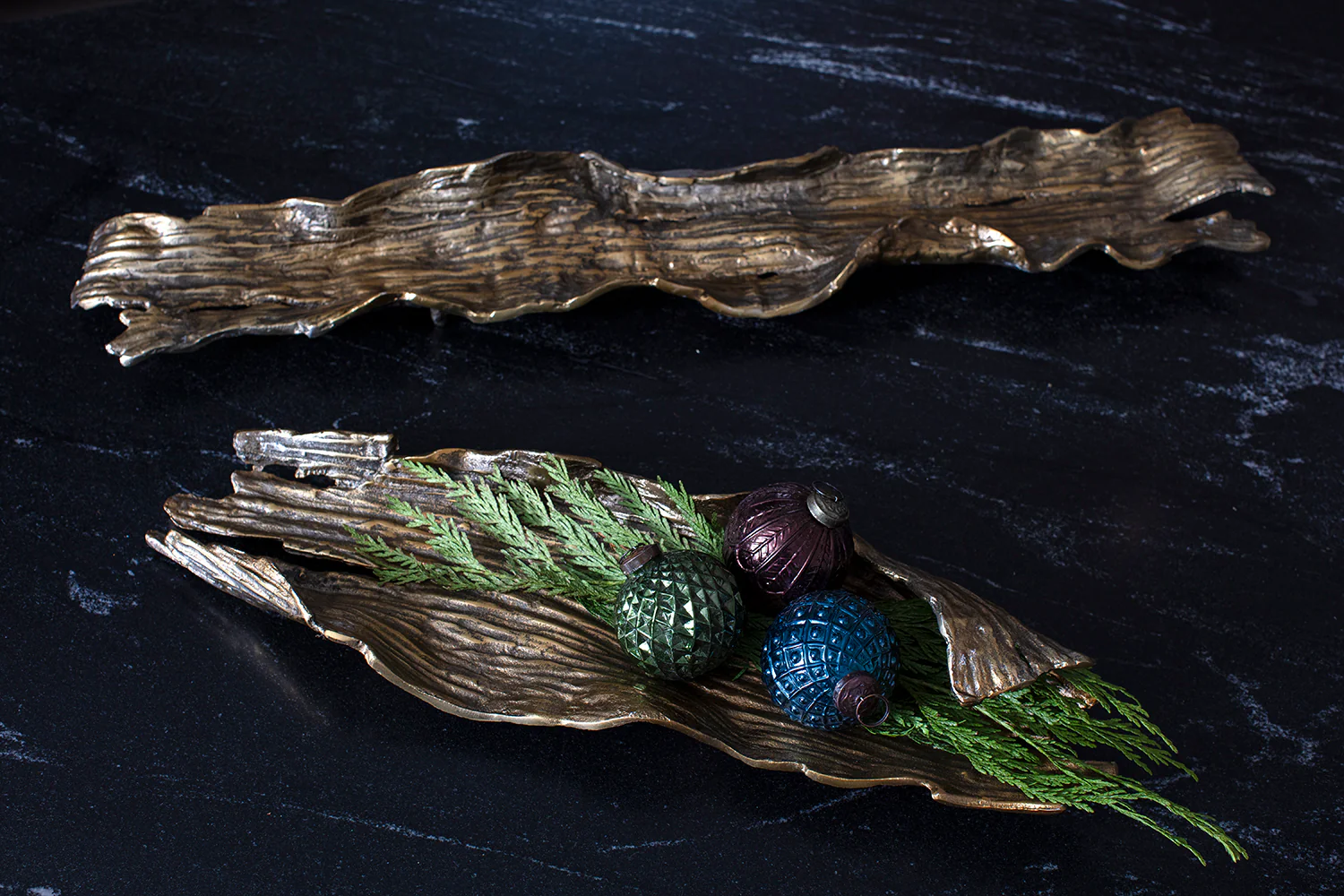 Golden Cedar Tray By Accent Decor - Image 5