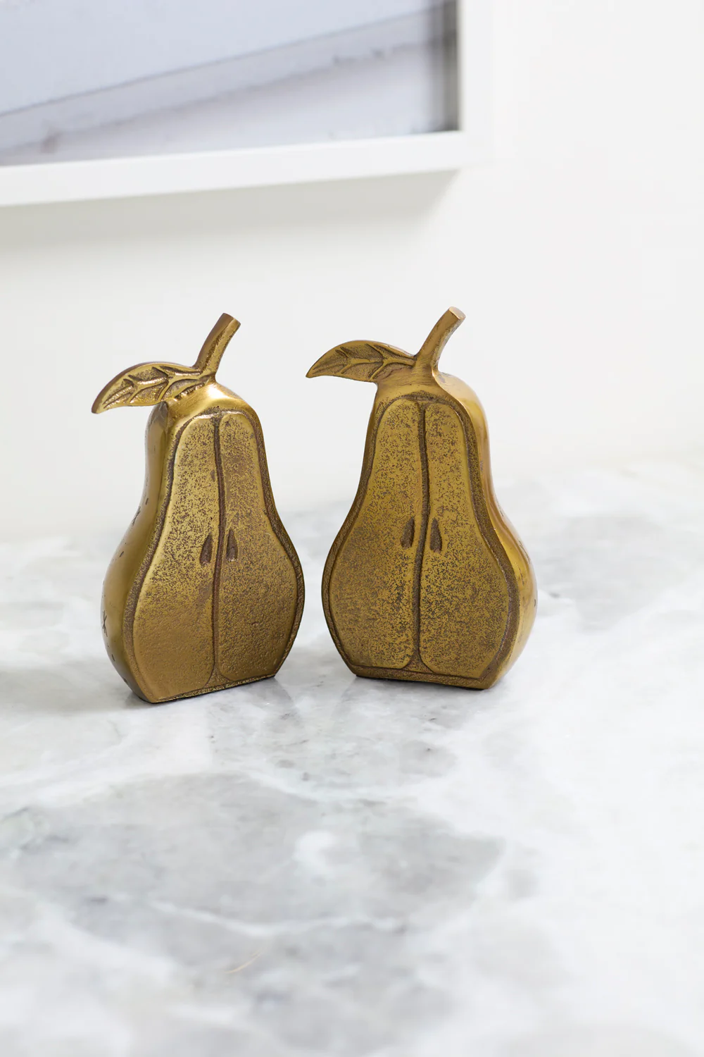 Golden Pear Bookend - Set of 2 By Accent Decor - Image 6