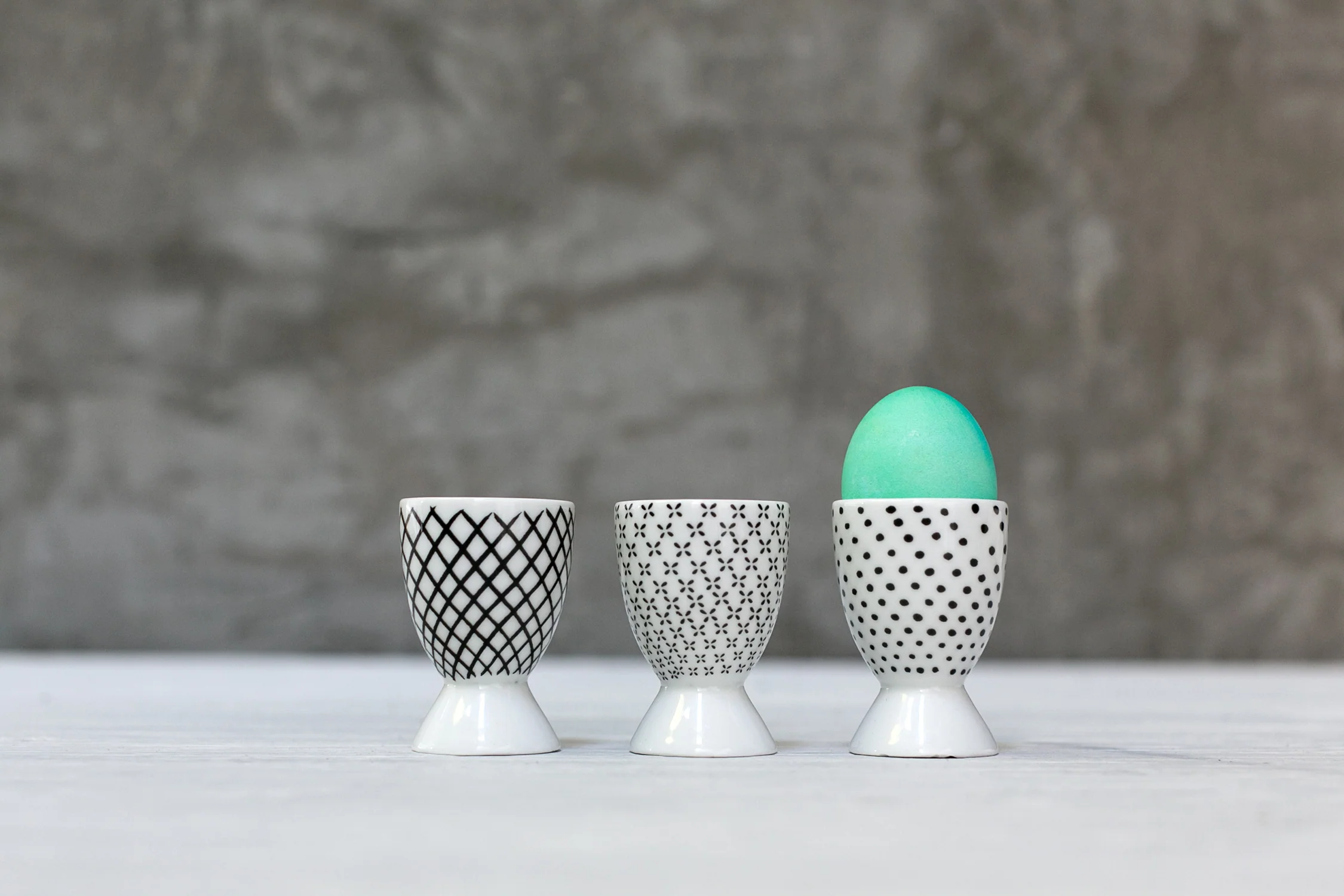 Graphic Egg Cup Set of 12 By Accent Decor - Image 5