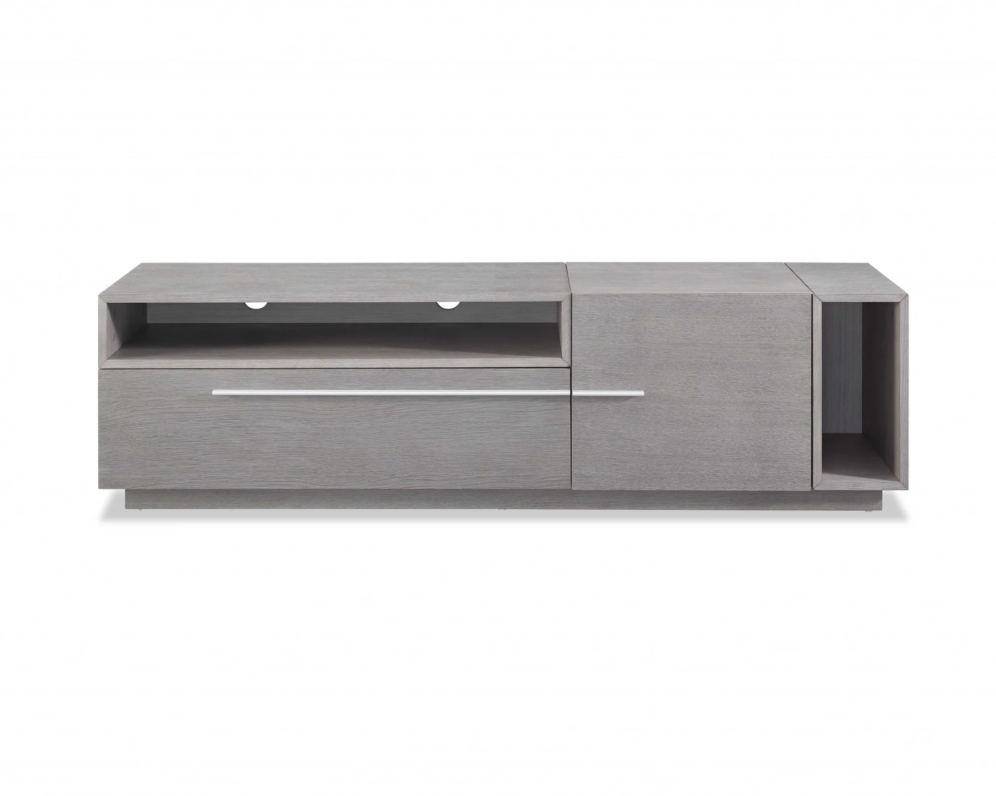 Gray oak Veneer TV Unit By Homeroots