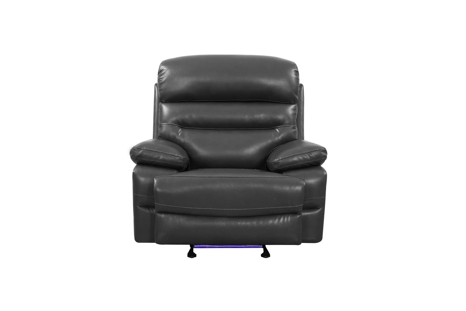 Gray Power Reclining Chair By Homeroots - 366318