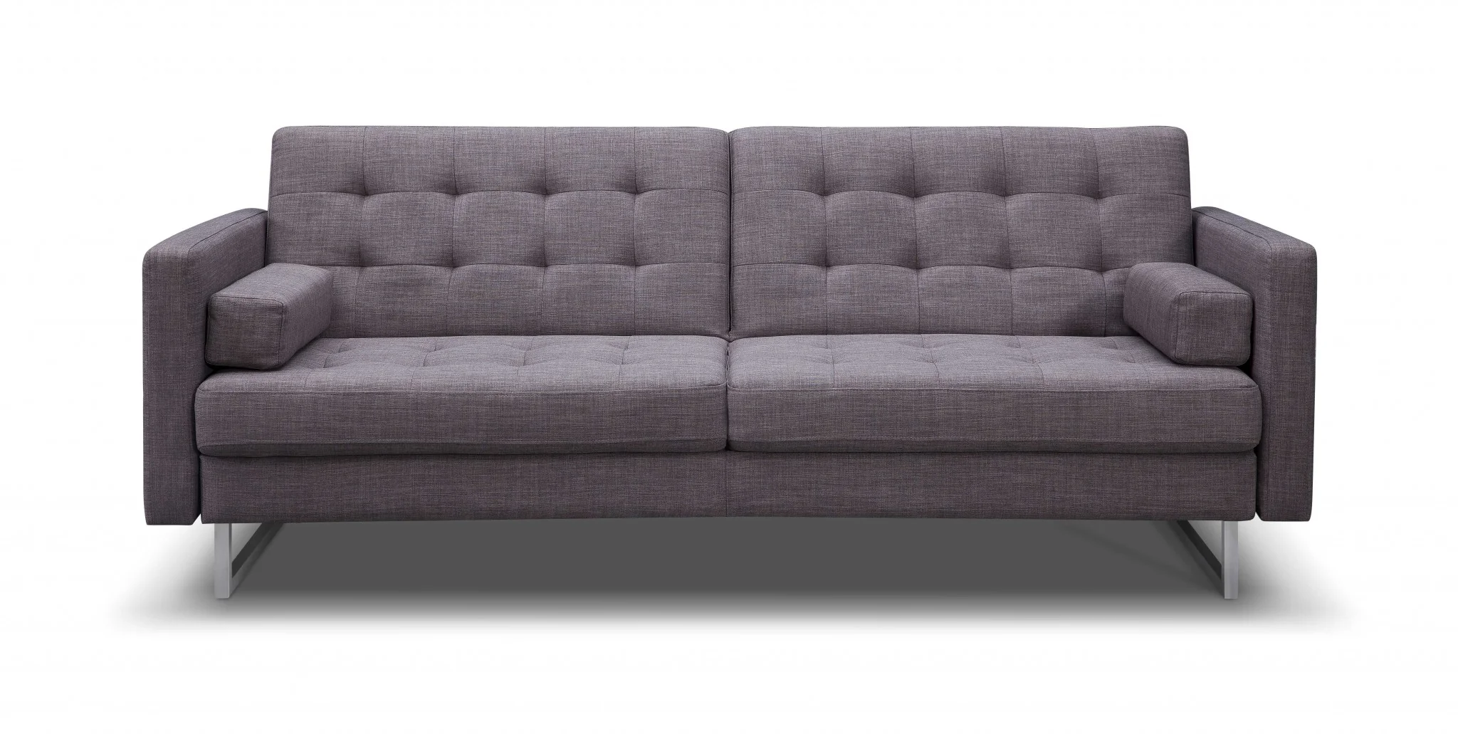 Gray Stainless Steel Sofa Bed By Homeroots