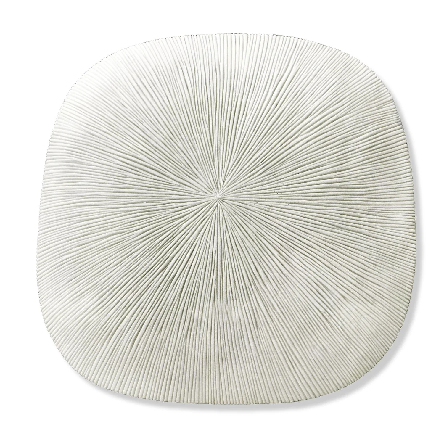 Groove 28.5"SQ, Cream By Gold Leaf - Image 2