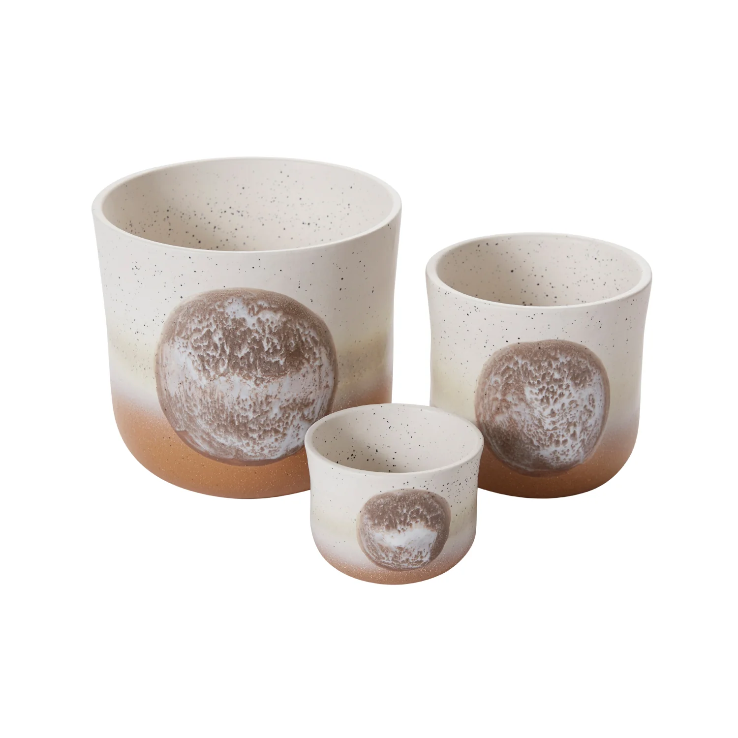 Hala Pot Set of 8 By Accent Decor - Image 4