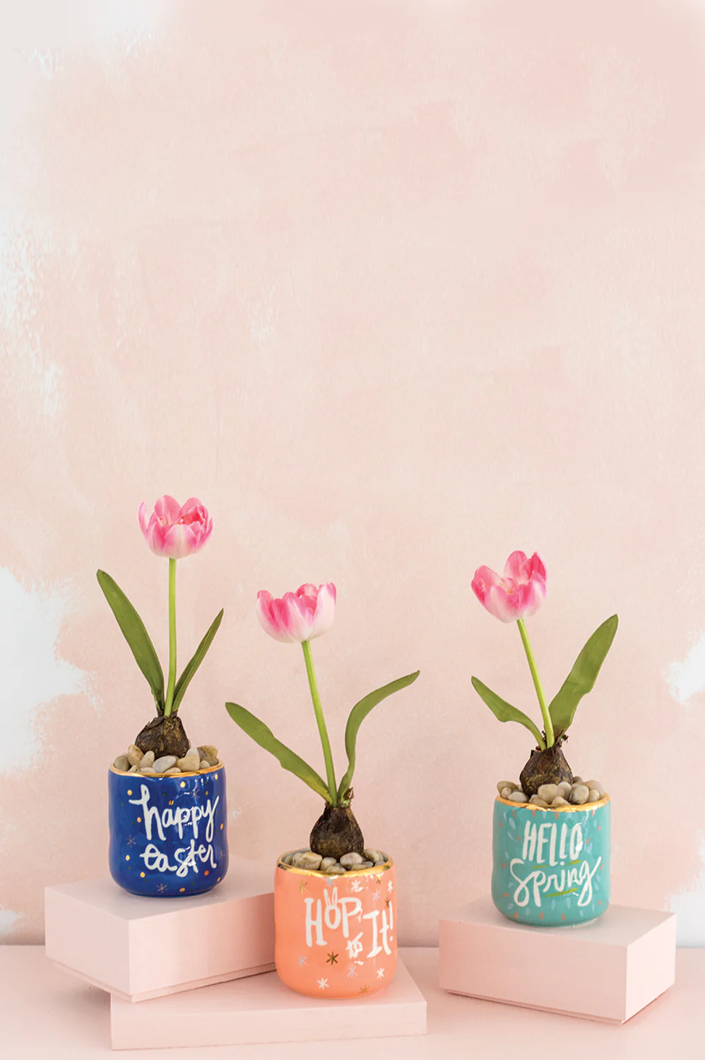 Happy Easter Pot Set of 4 By Accent Decor - Image 3