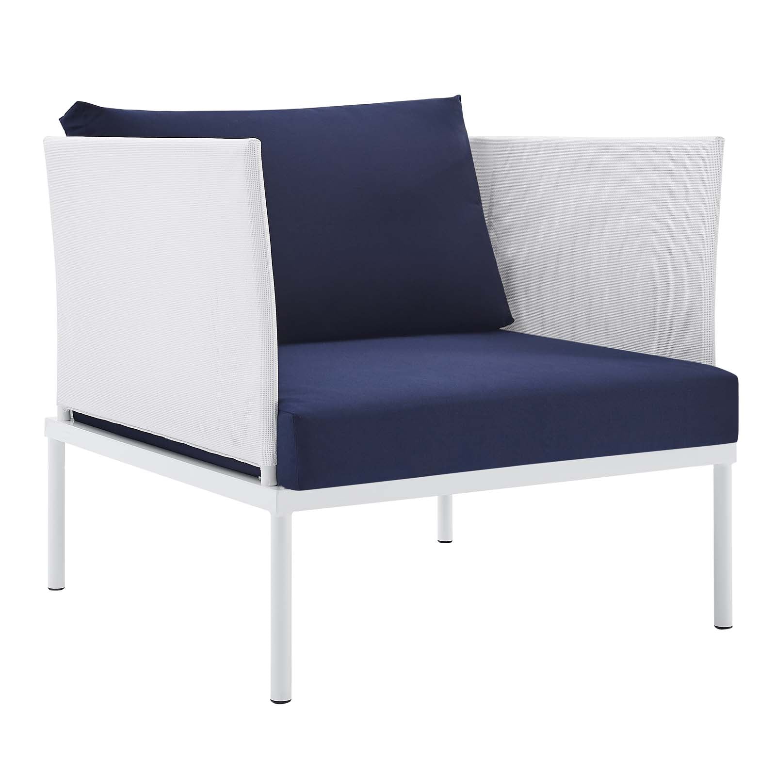 Harmony 3-Piece Sunbrella® Outdoor Patio Aluminum Seating Set By Modway - EEI-4686 - Image 3