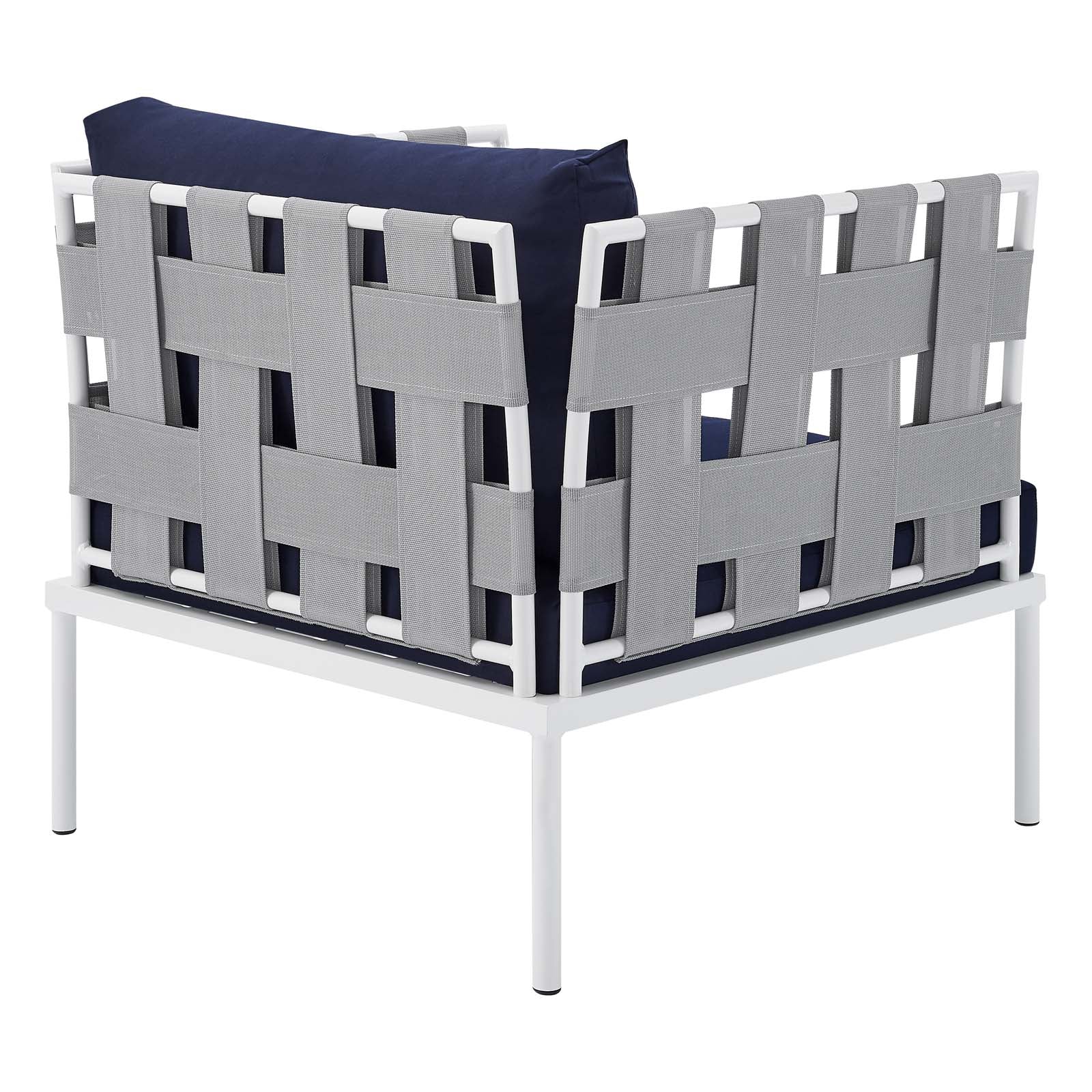 Harmony 3-Piece Sunbrella® Outdoor Patio Aluminum Seating Set By Modway - EEI-4687 - Image 14