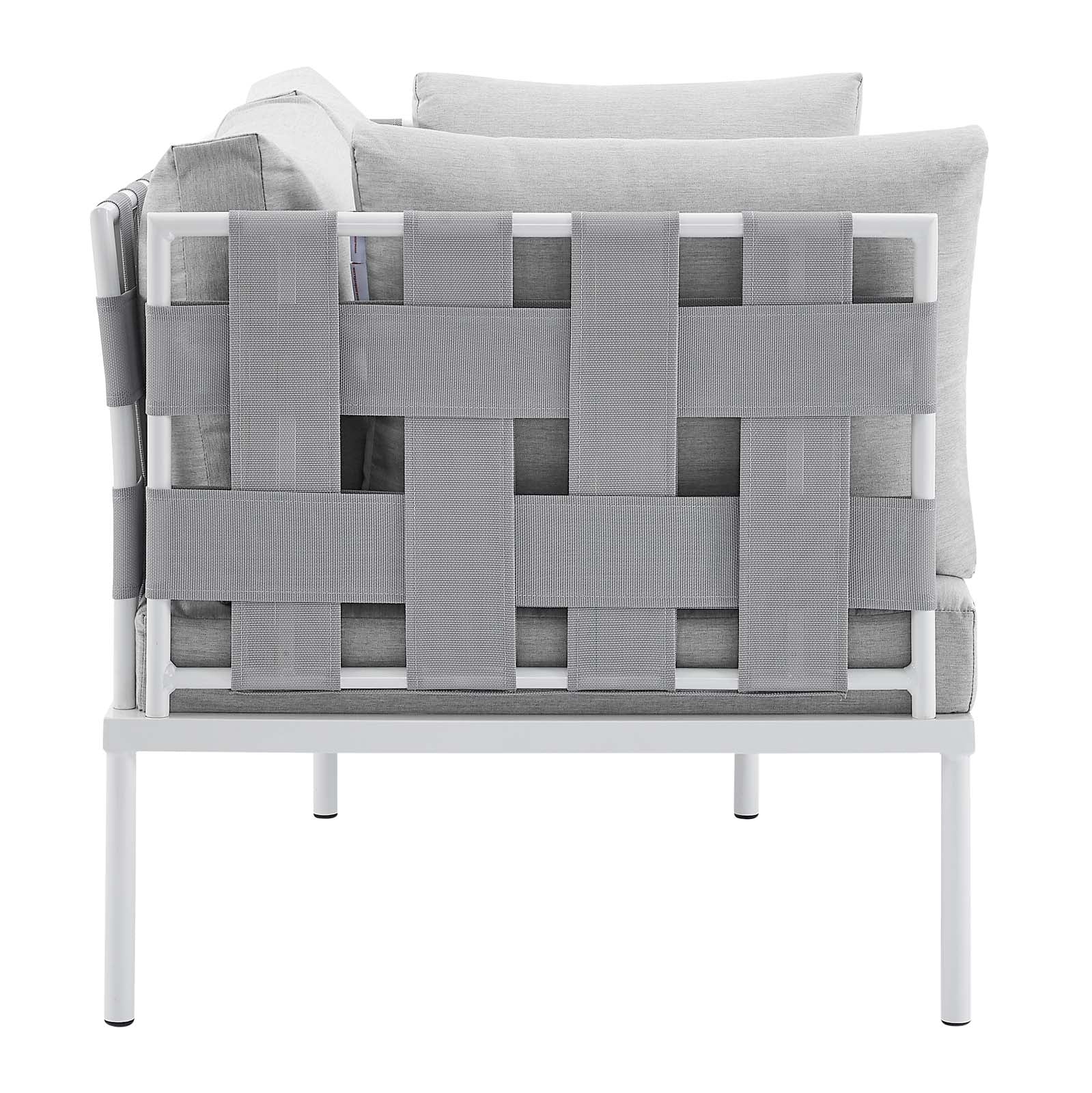 Harmony 5-Piece Sunbrella® Outdoor Patio Aluminum Furniture Set By Modway - EEI-4925 - Image 10