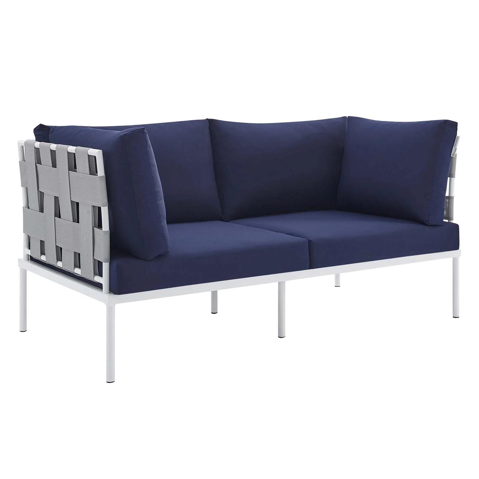 Harmony 5-Piece Sunbrella® Outdoor Patio Aluminum Furniture Set By Modway - EEI-4925 - Image 24