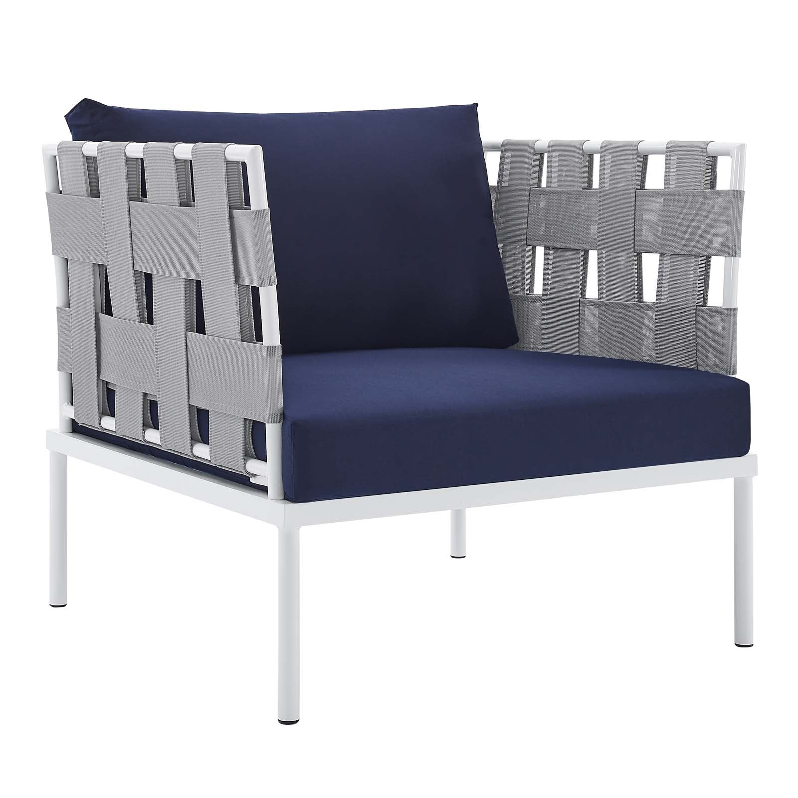 Harmony 5-Piece Sunbrella® Outdoor Patio Aluminum Furniture Set By Modway - EEI-4925 - Image 27