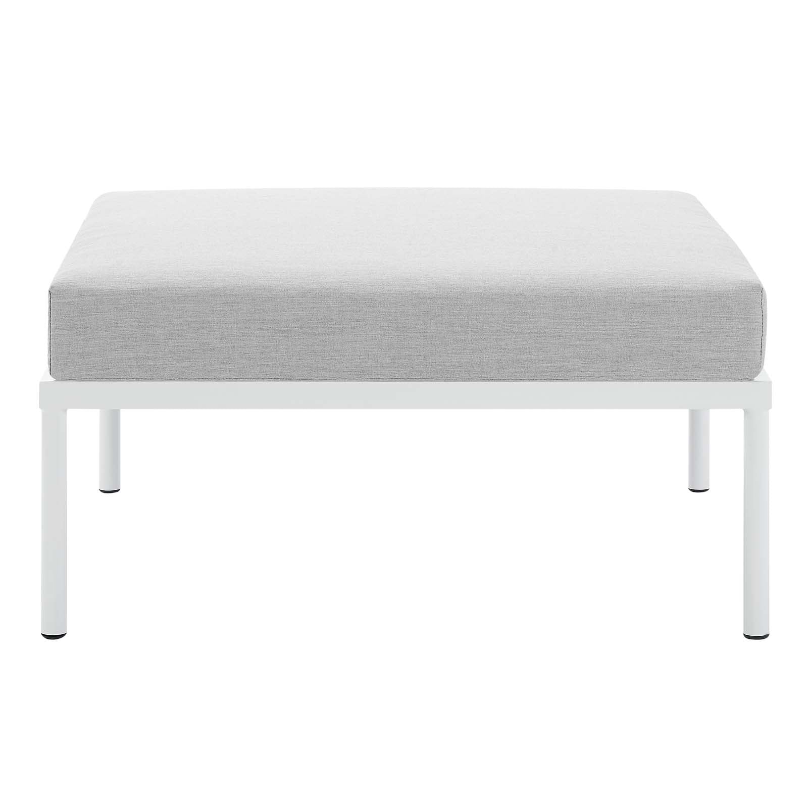 Harmony 6-Piece Sunbrella® Basket Weave Outdoor Patio Aluminum Seating Set By Modway - EEI-4931 - Image 5